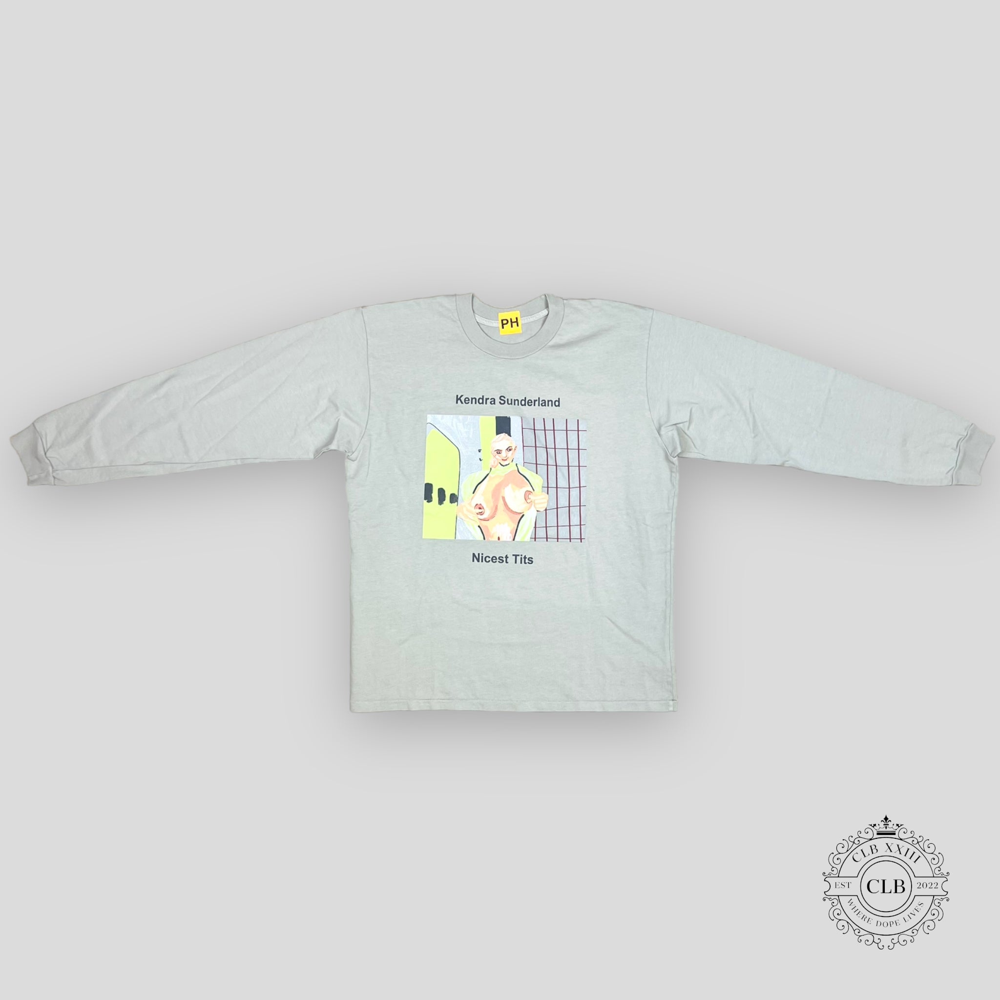 KANYE WEST X PORNHUB KENDRA SUNDERLAND LONG SLEEVE TEE