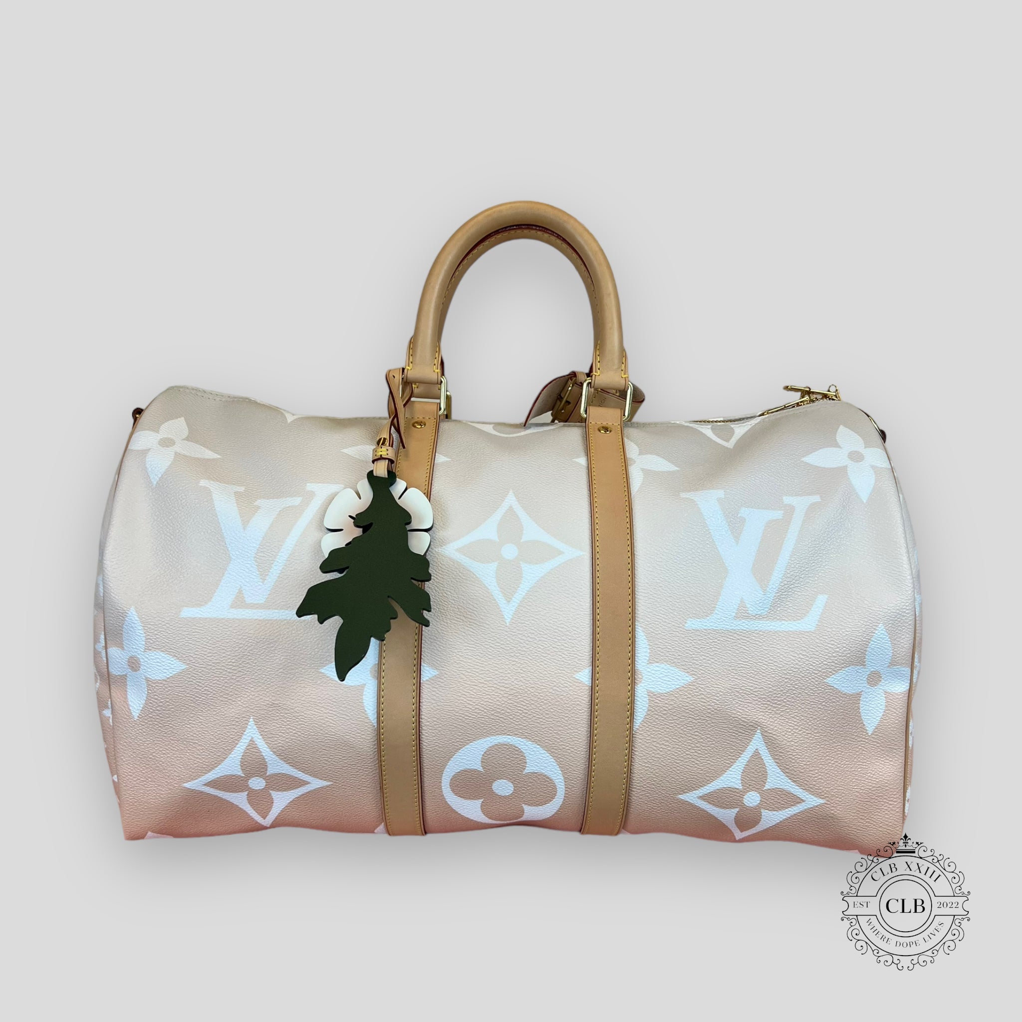 LOUIS VUITTON GIANT MONOGRAM KEEPALL 45 - BRUME