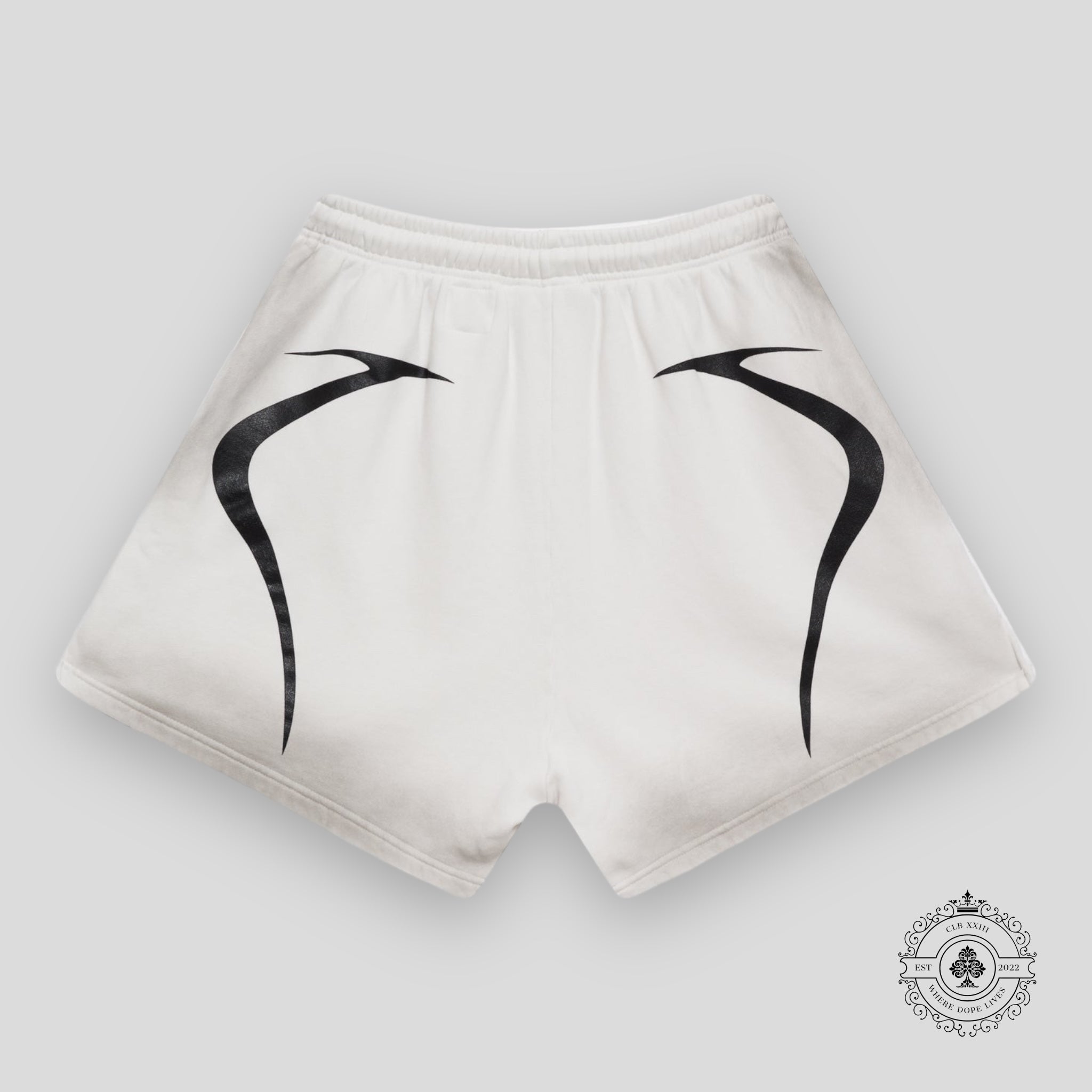 Hellstar Warm Up Shorts in White