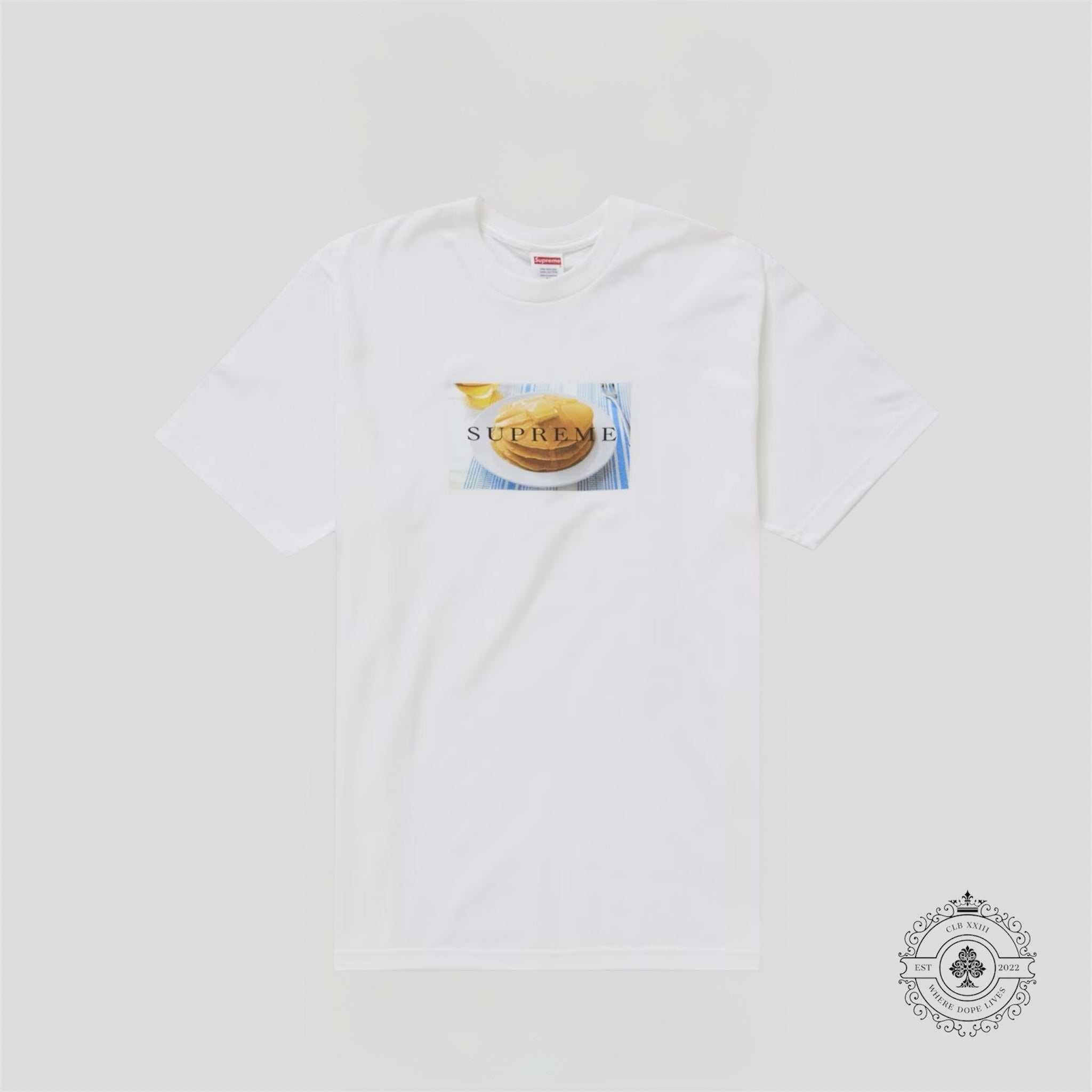 Supreme Pancakes T-Shirt in White