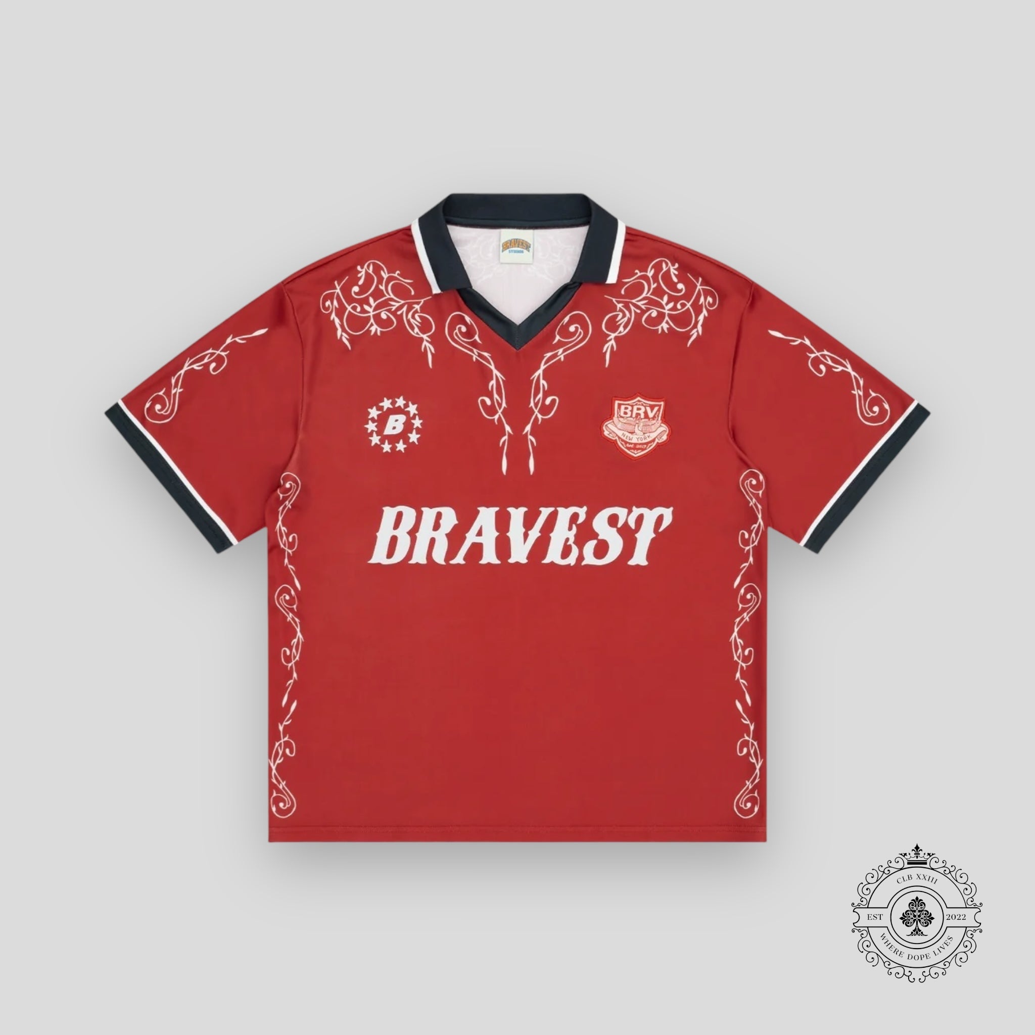 Bravest Studios Red Western Jersey