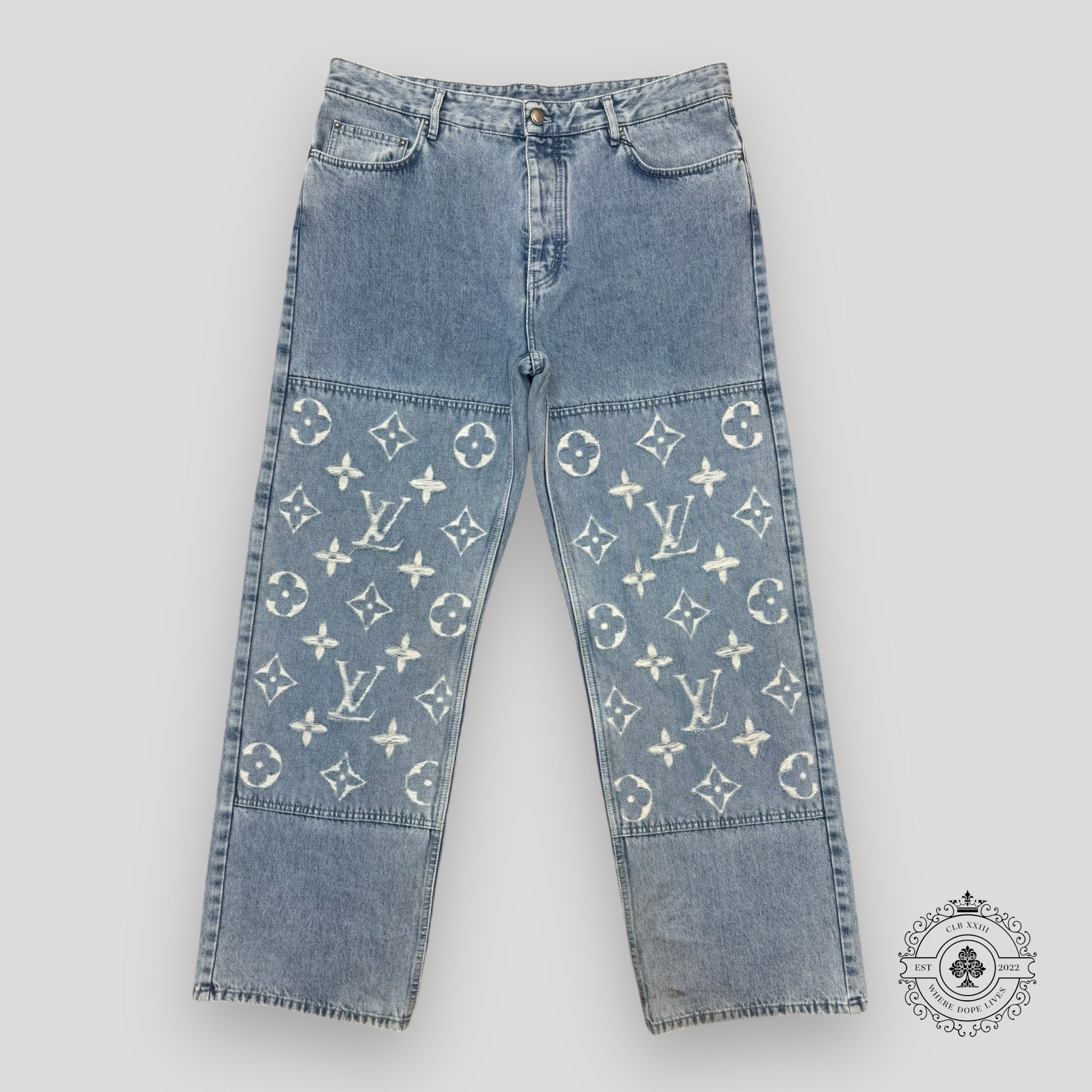 Louis Vuitton Denim Skate Jeans