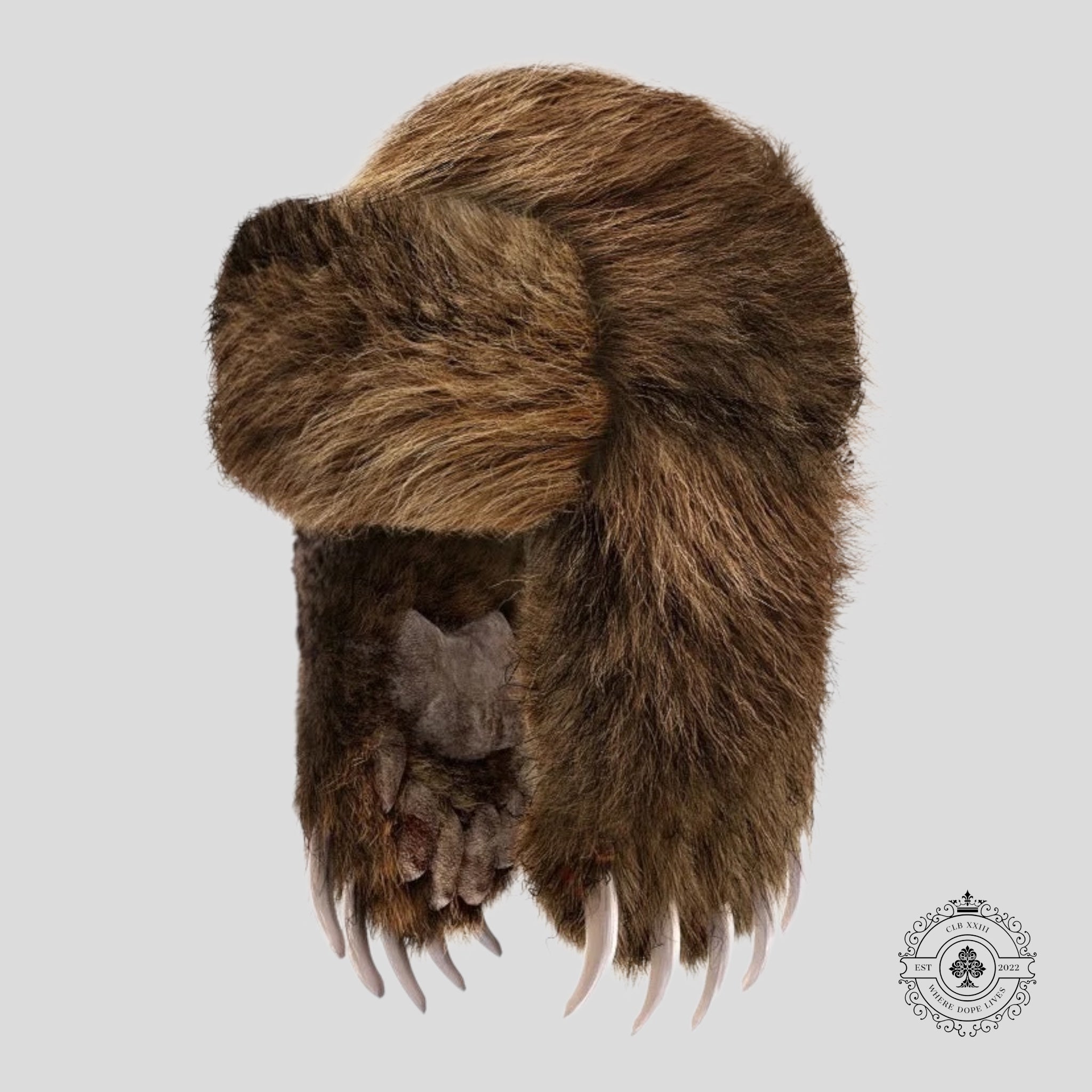 Bravest Studios Bear Claw Hat in Brown