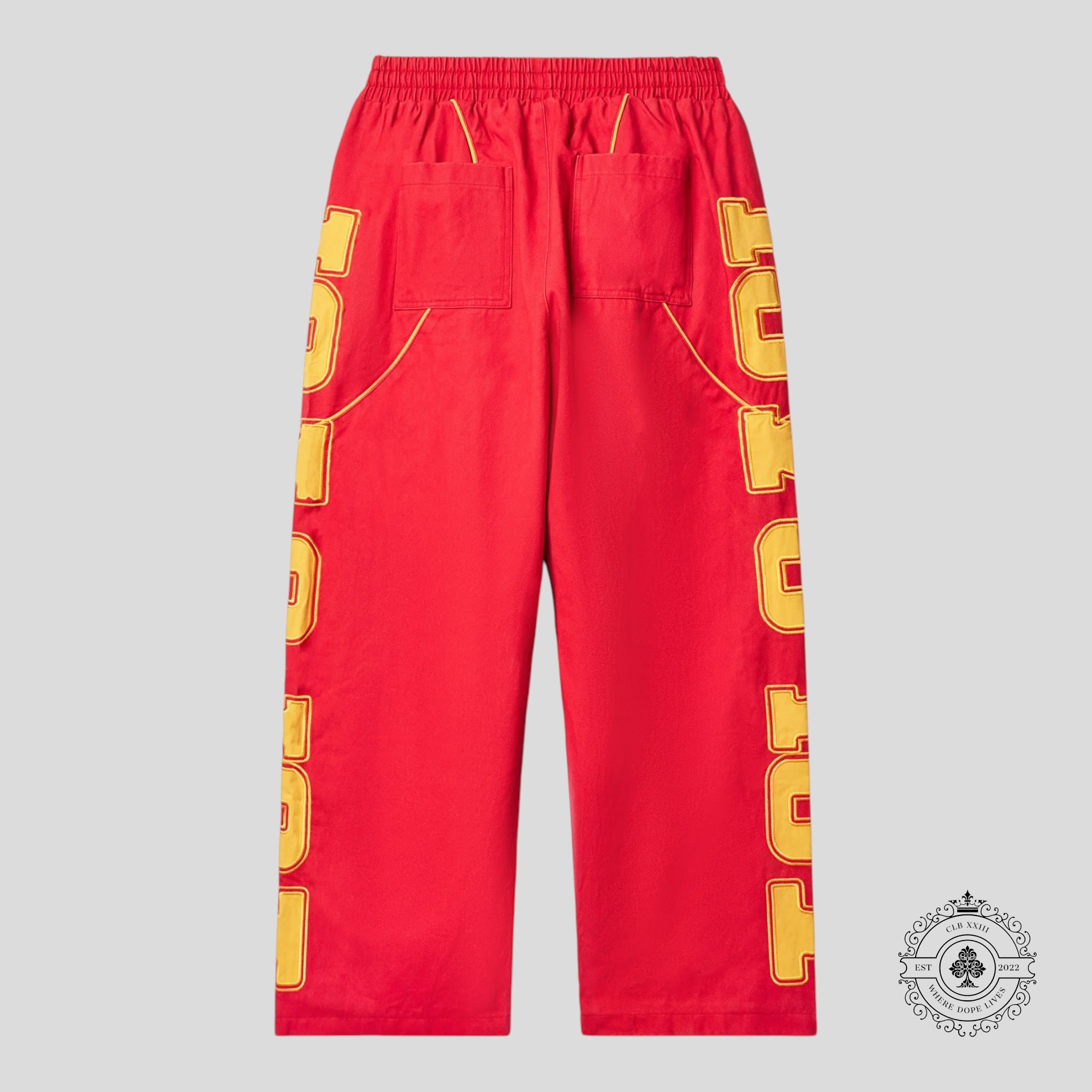 Vale Grand Prix Trousers in Red