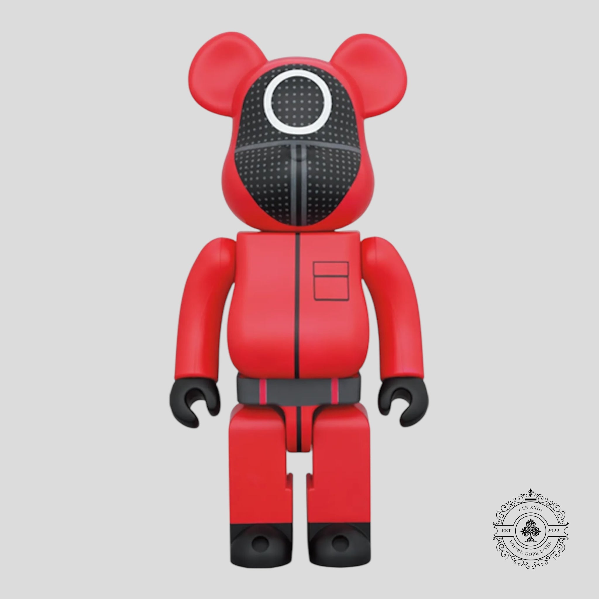 Bearbrick x Squid Games Guard - Circle 1000%