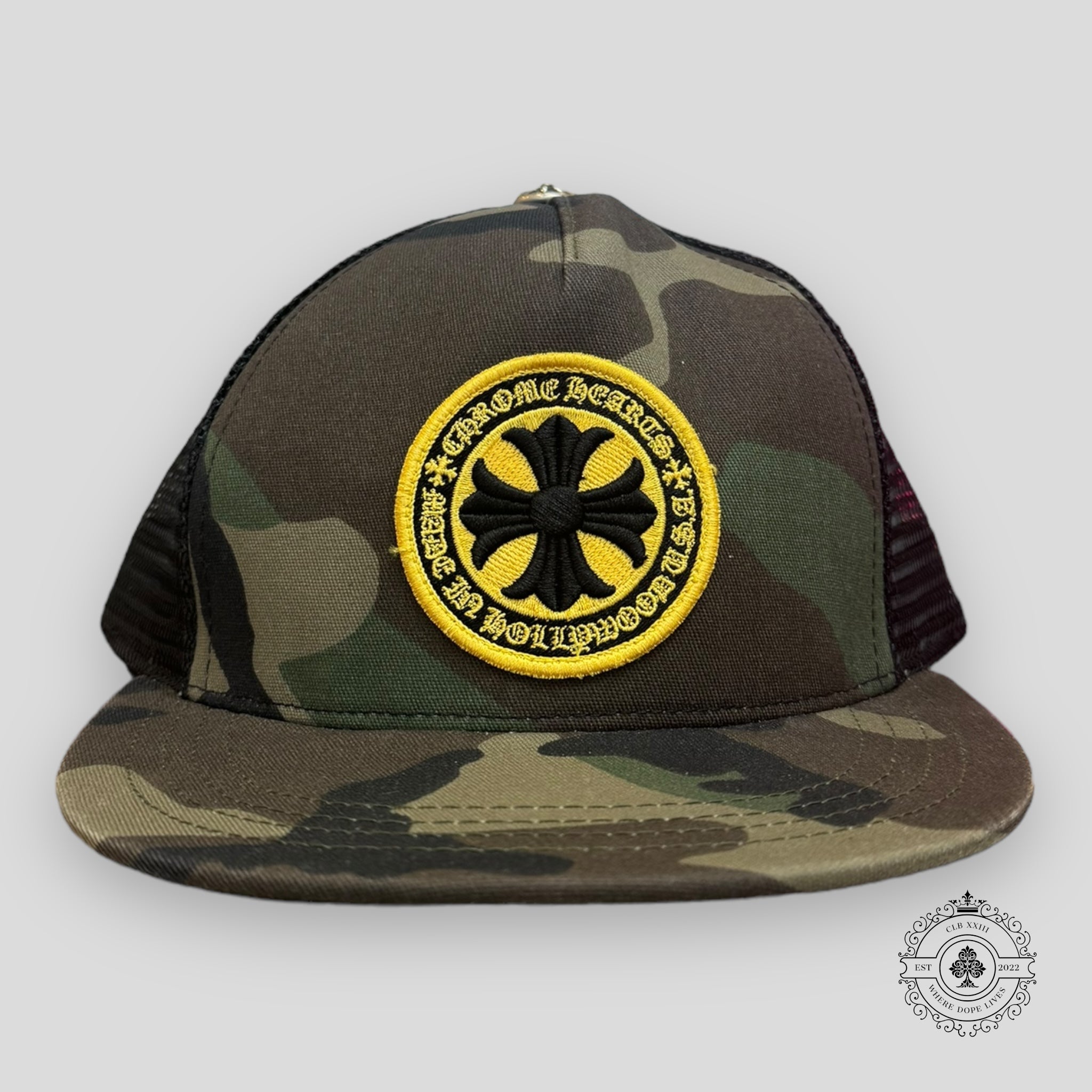 Chrome Hearts Plus Cross Trucker Cap