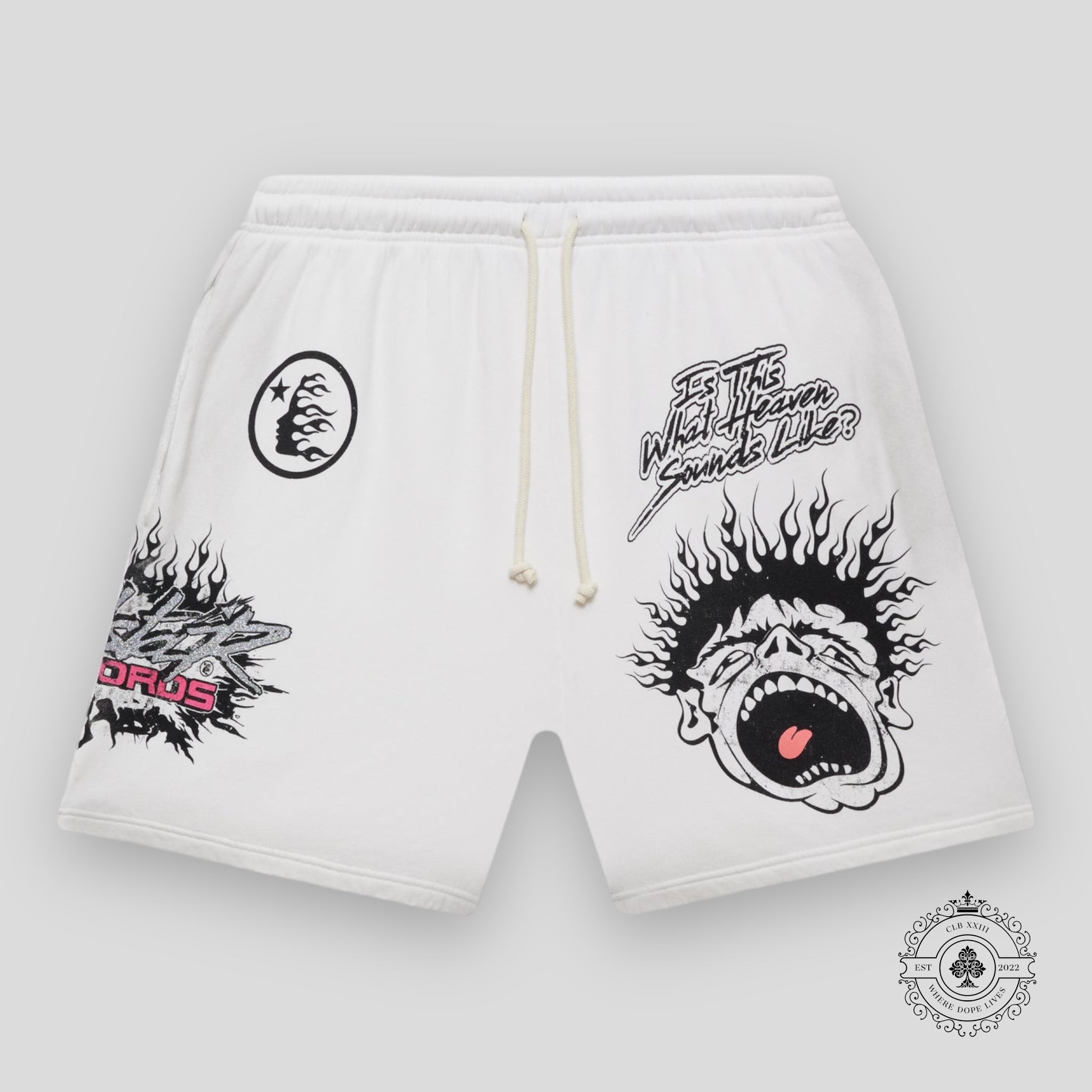 Hellstar Records Shorts in White