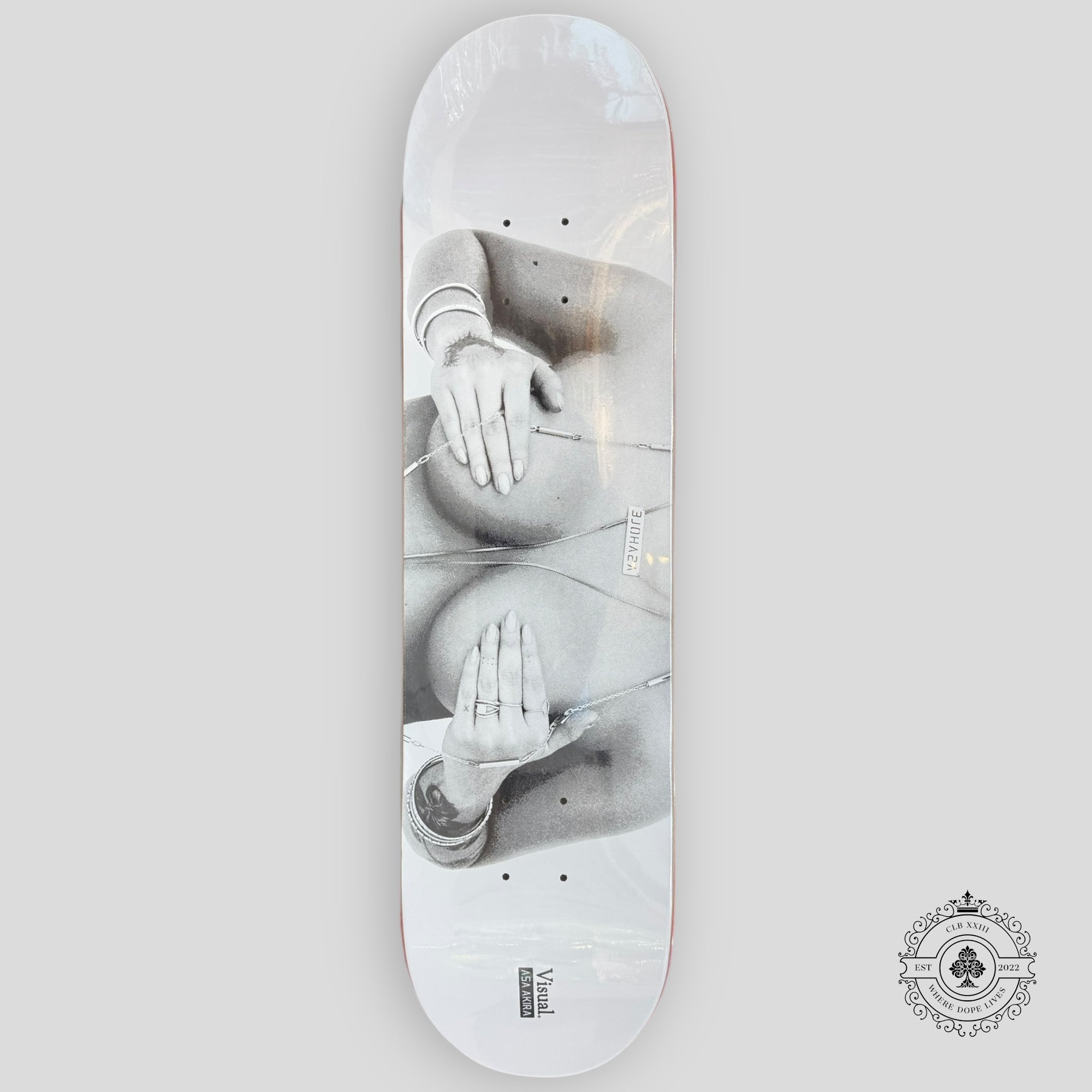 Asa Akira Chains V/sual Skate Deck