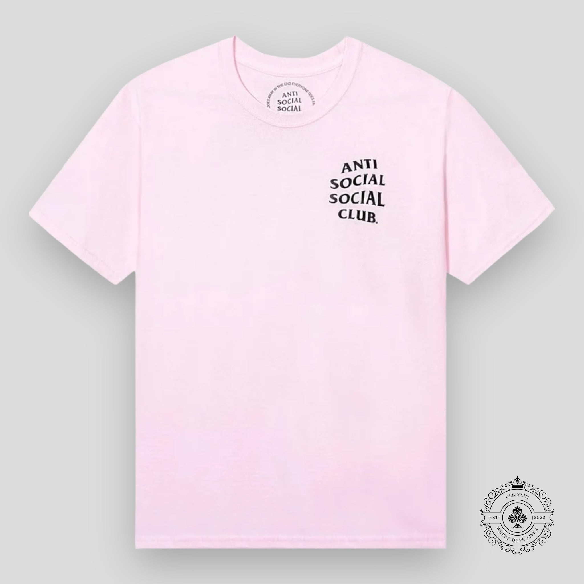 Anti Social Social Club Mind Game Tee in Pink