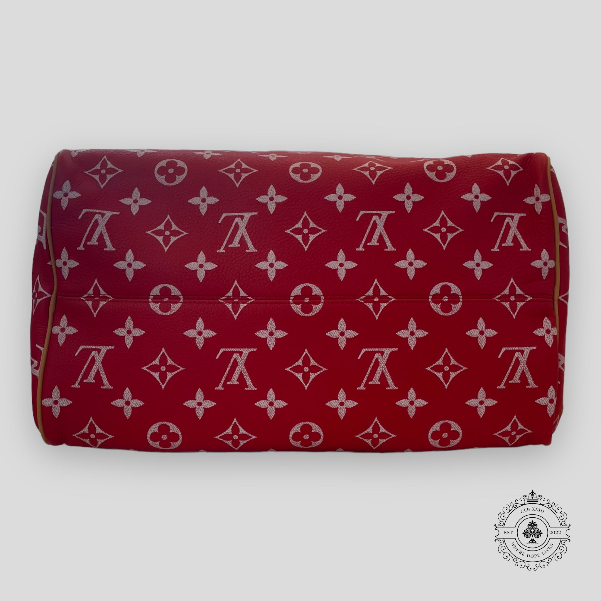 Louis Vuitton P9 Speedy Bandouliere 40 in Red