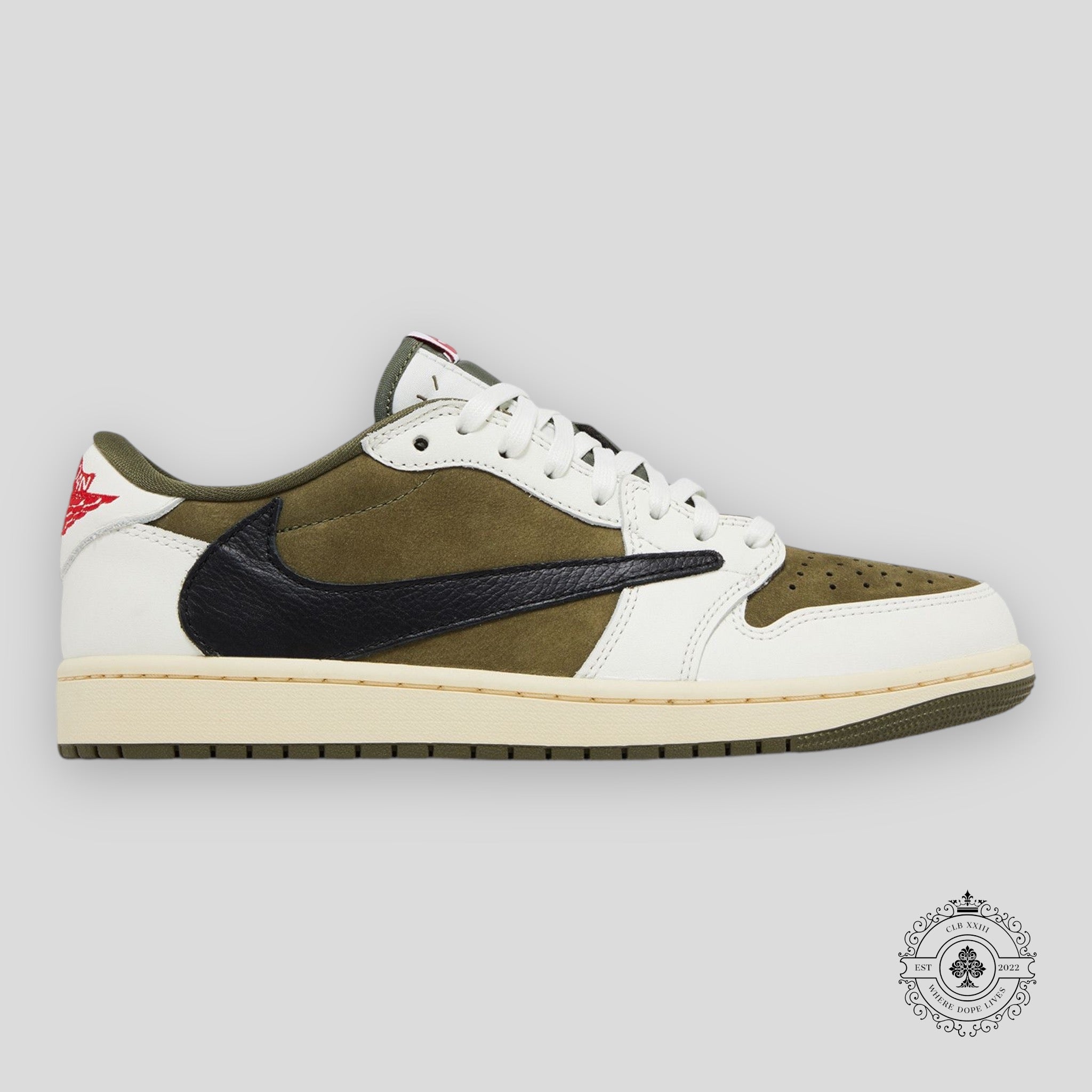 Air Jordan 1 Retro Low OG SP Travis Scott "Medium Olive"