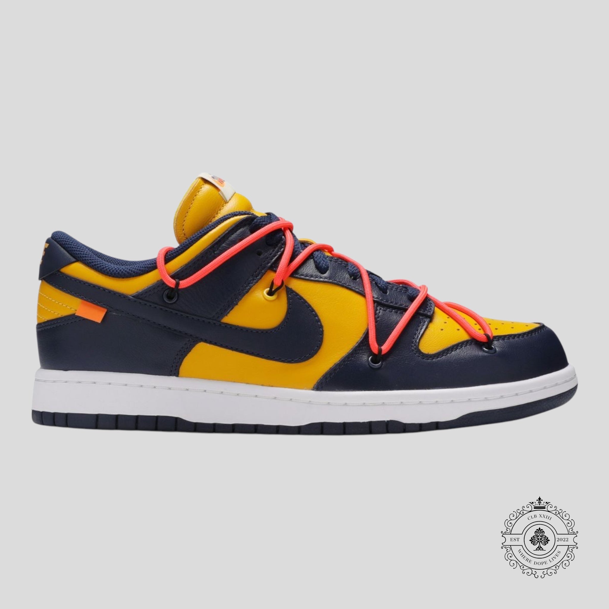 Nike Dunk Low Off-White University Gold