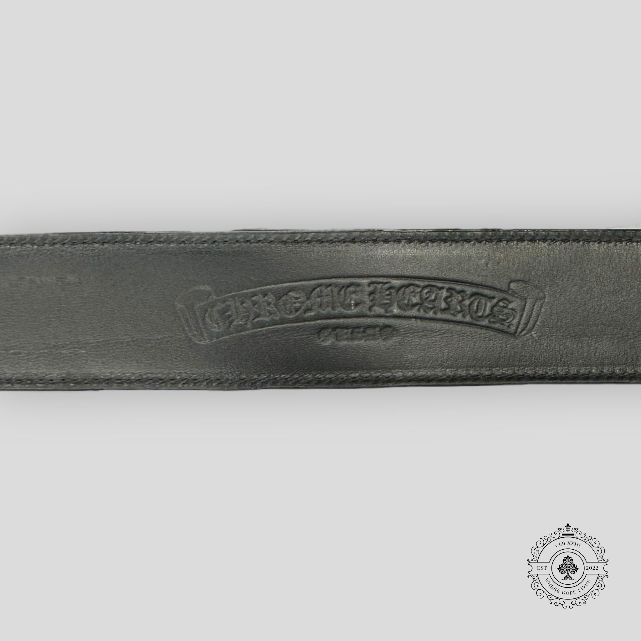 Chrome Hearts Multicolor Cross Patch Belt