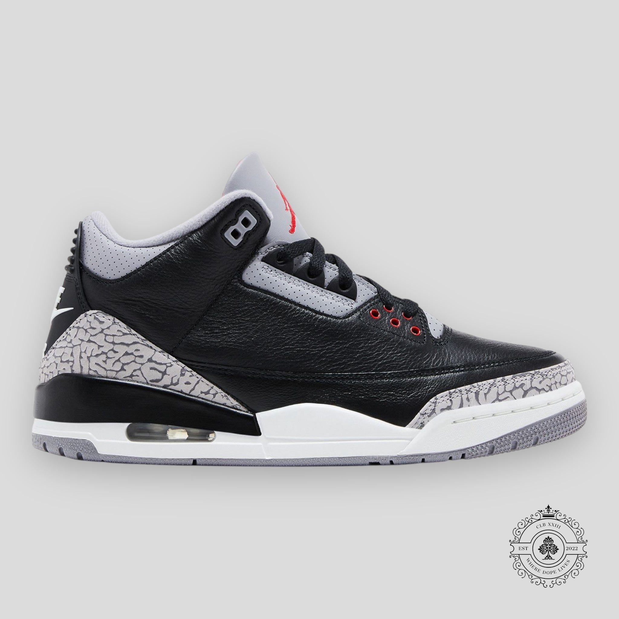 Air Jordan 3 Retro OG Black Cement 2024