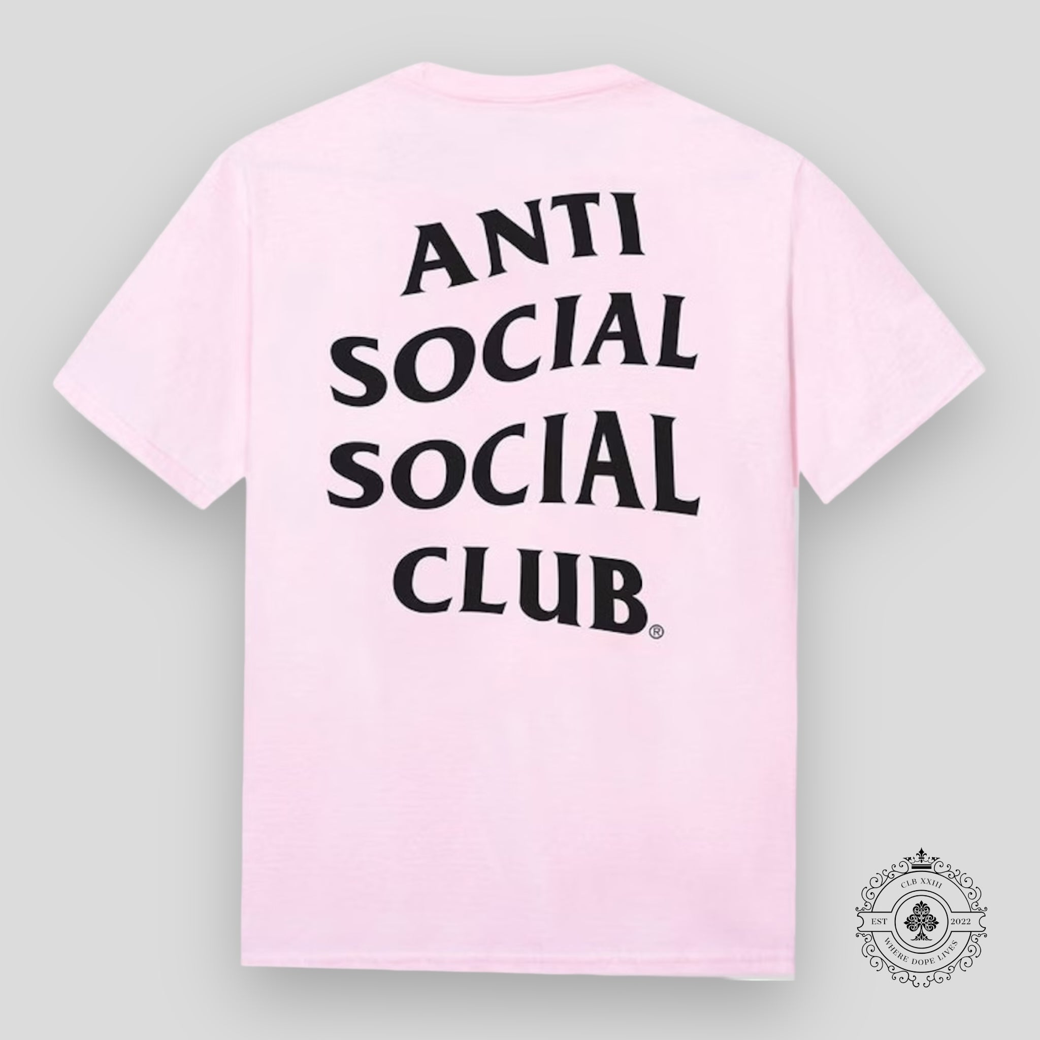 Anti Social Social Club Mind Game Tee in Pink