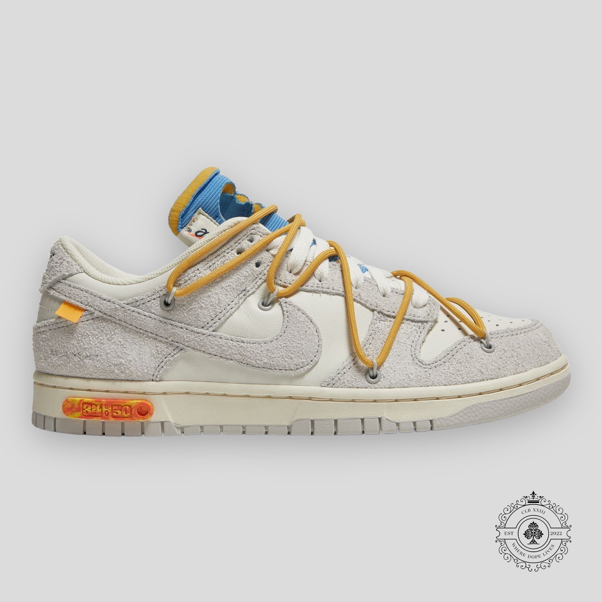 Nike Dunk Low Off-White Lot 34