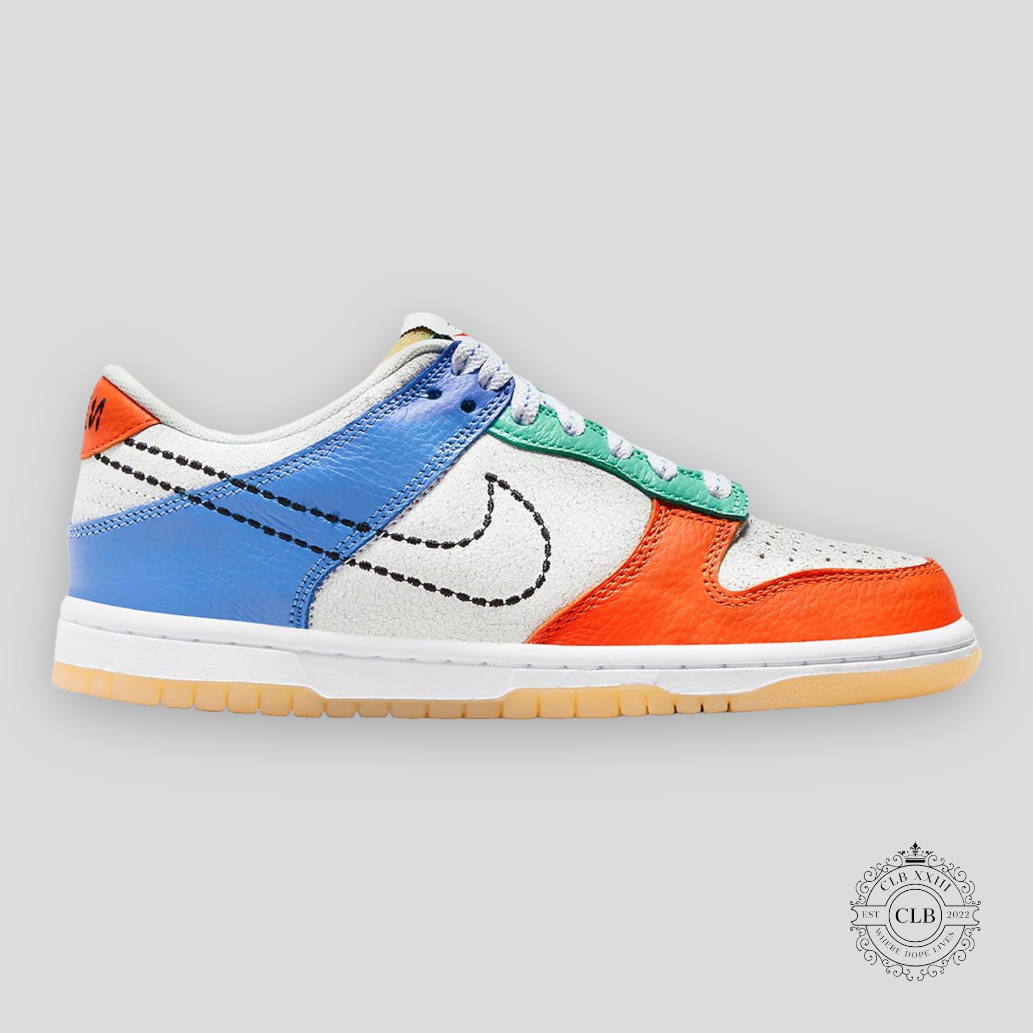 NIKE DUNK LOW (GS) "NIKE 101"