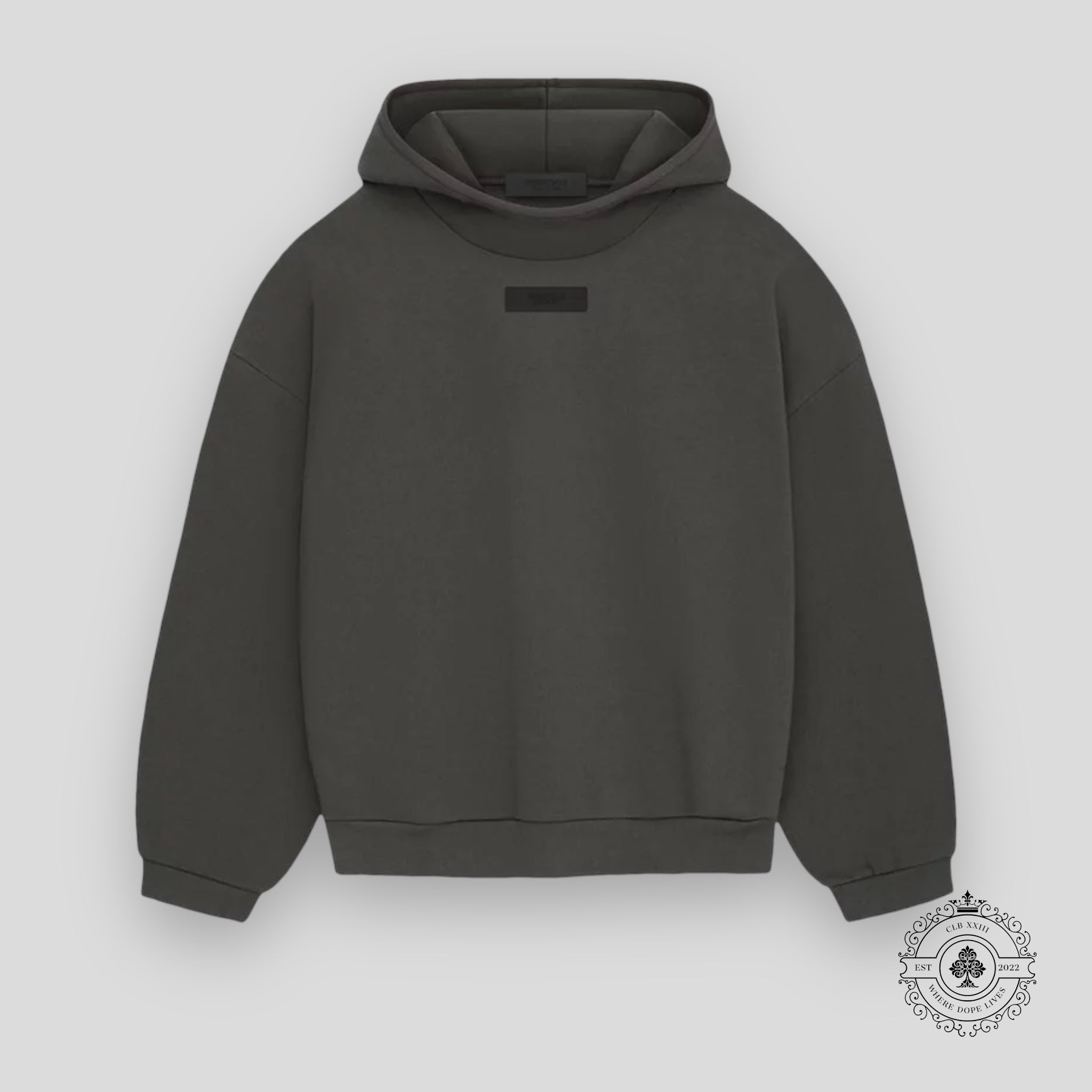 Fear Of God Essentials Hoodie FW23 in Ink