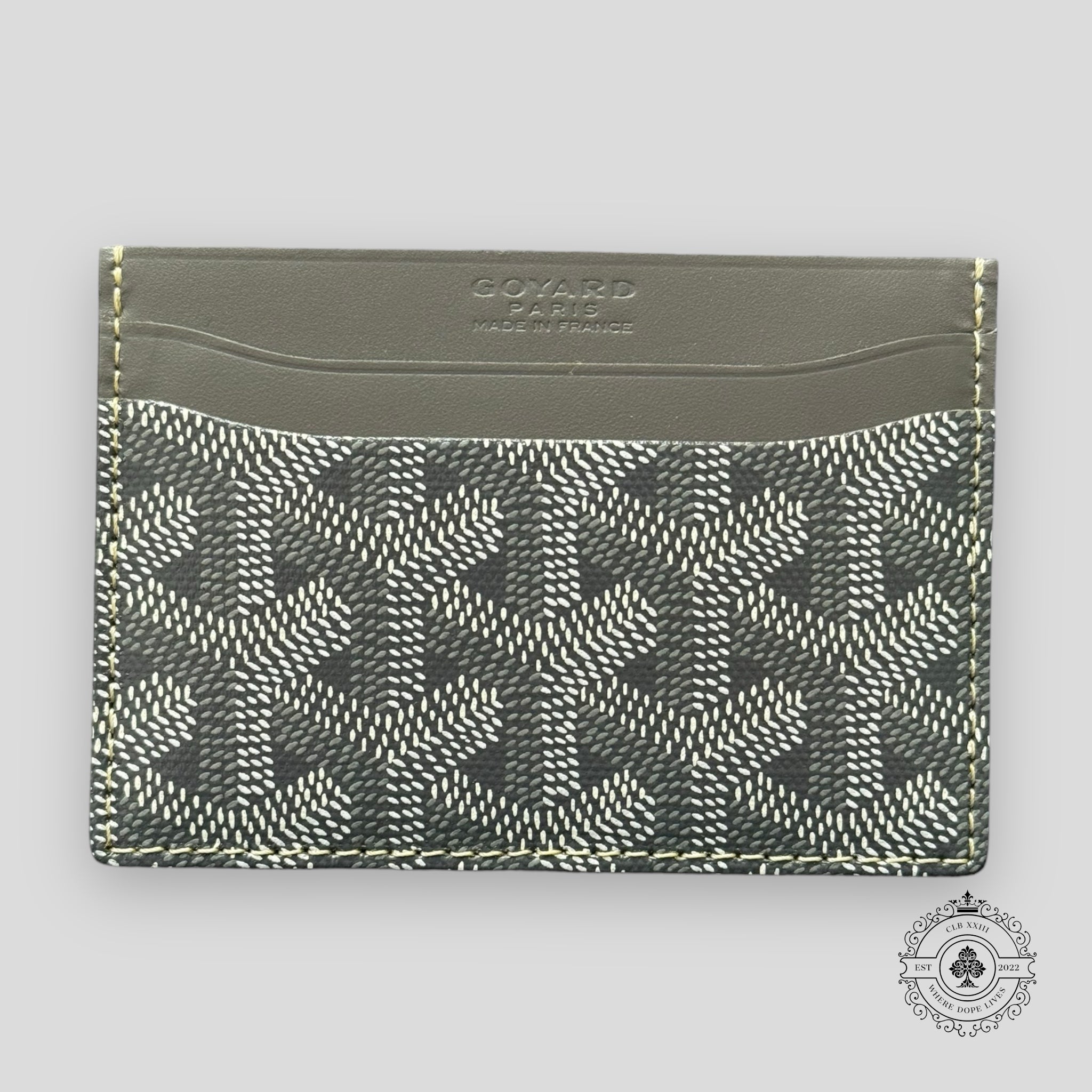 Goyard Saint-Sulpice Card Holder in Grey