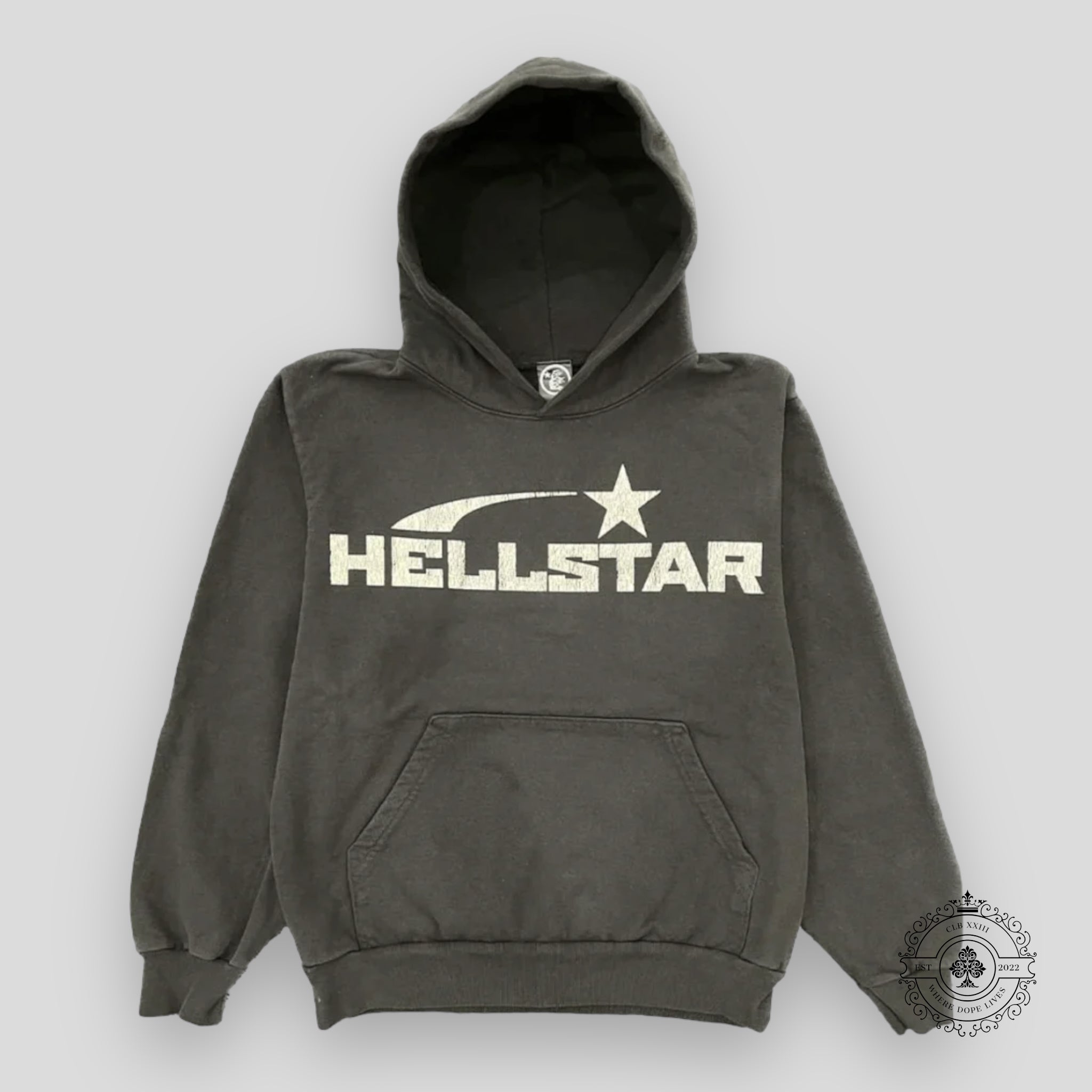 Hellstar Basic Logo Hoodie - Black