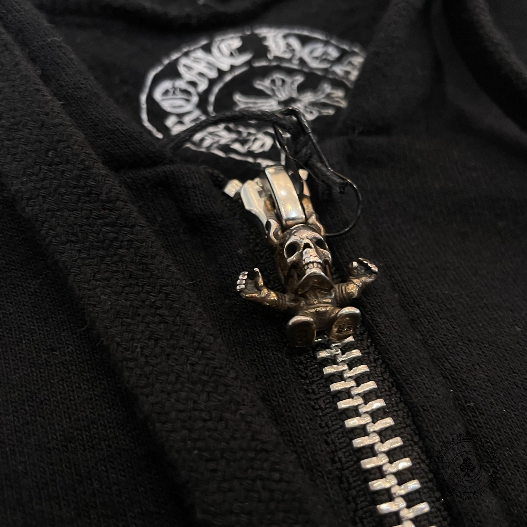 Chrome Hearts Vintage Foti Jarvis Zip Up Hoodie