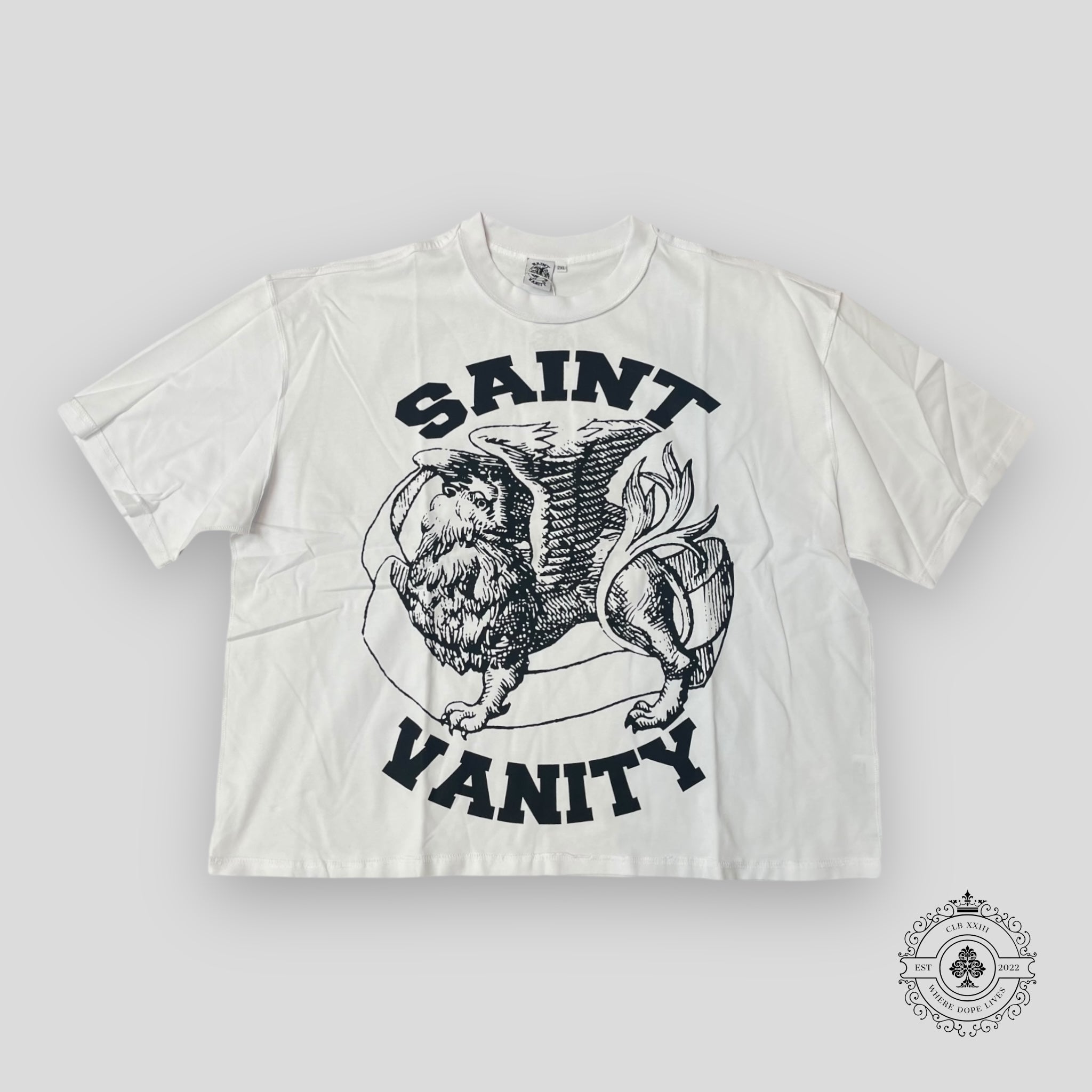 Saint Vanity Griffins Tee in White