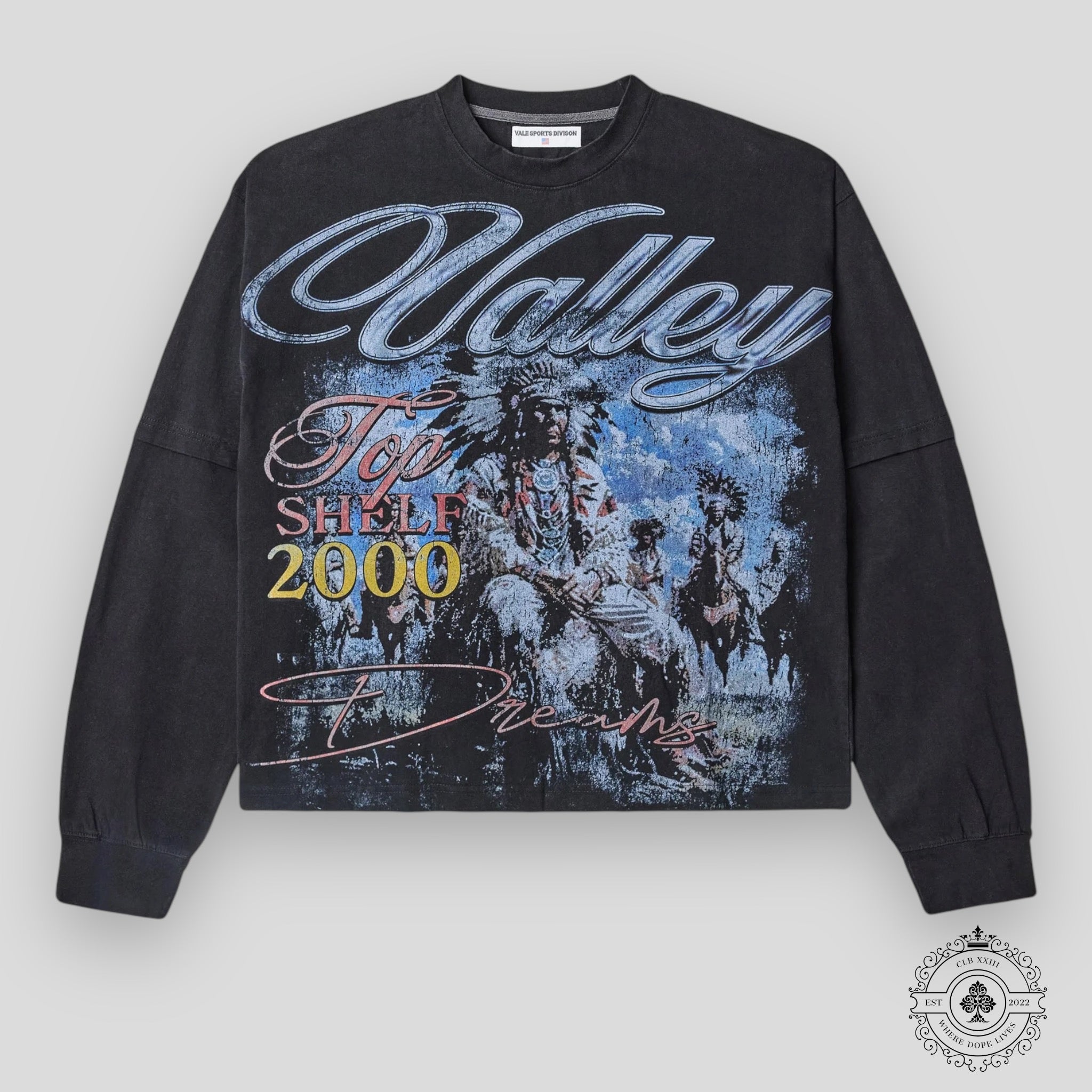 Vale Valley Dreams L/S in Black