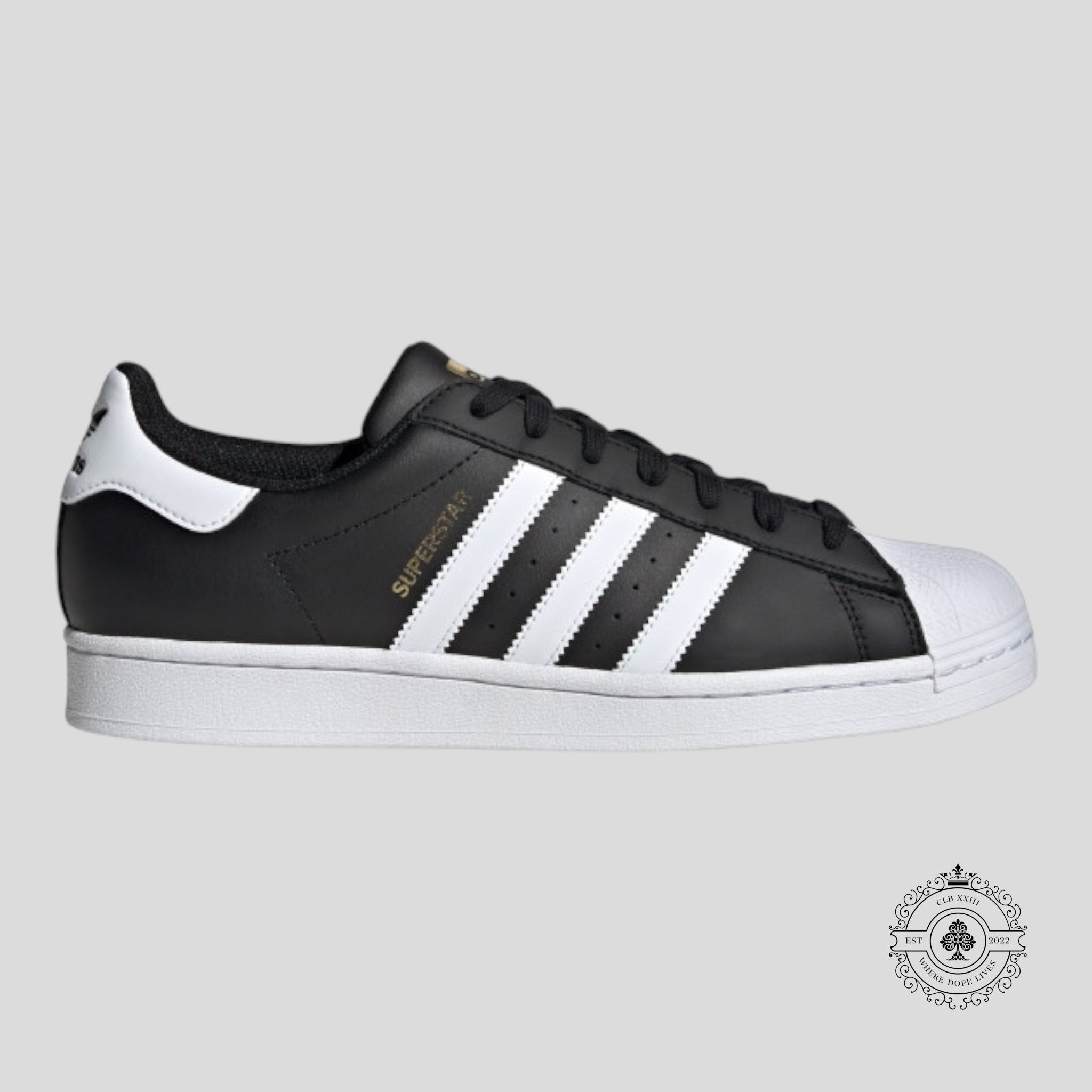 Adidas Superstar Core Black Cloud White