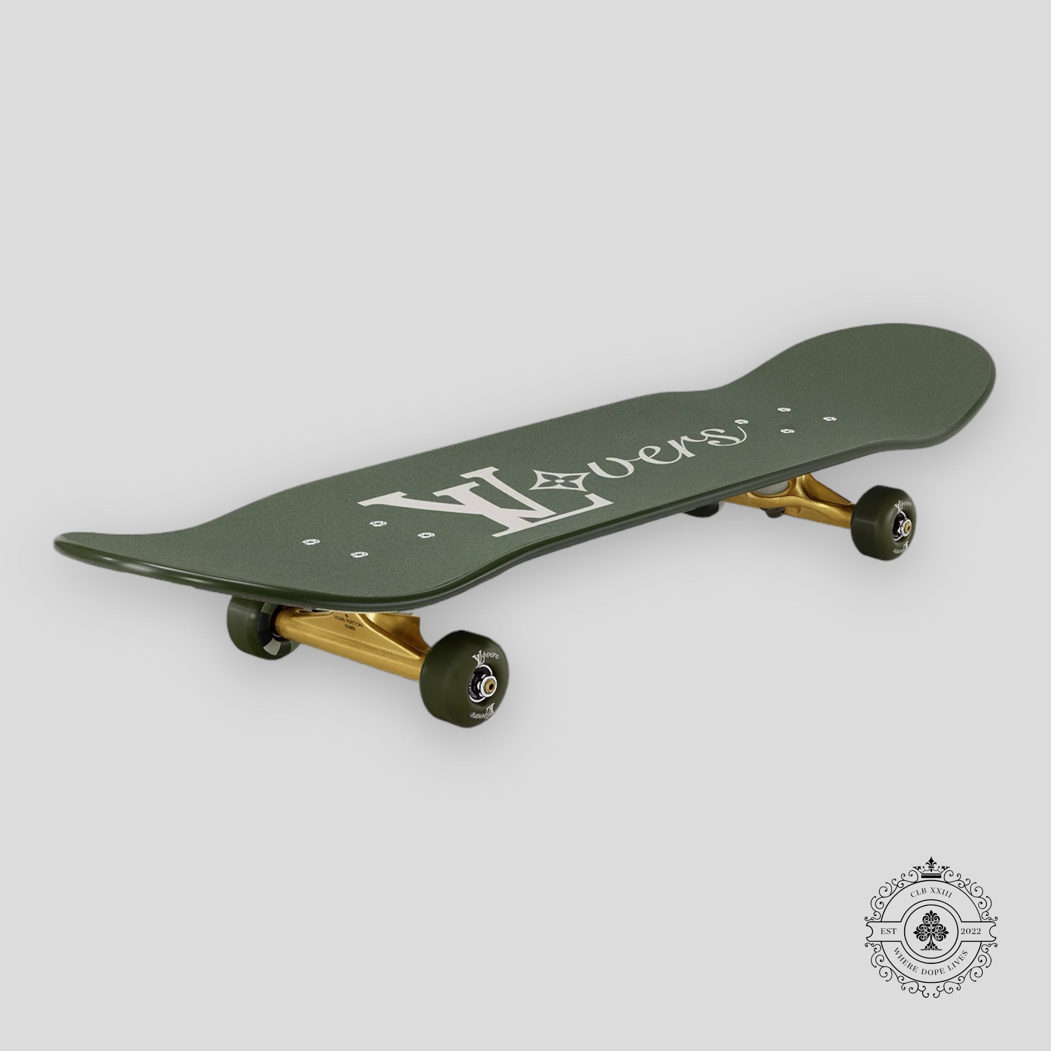 Louis Vuitton Damoflage Skateboard