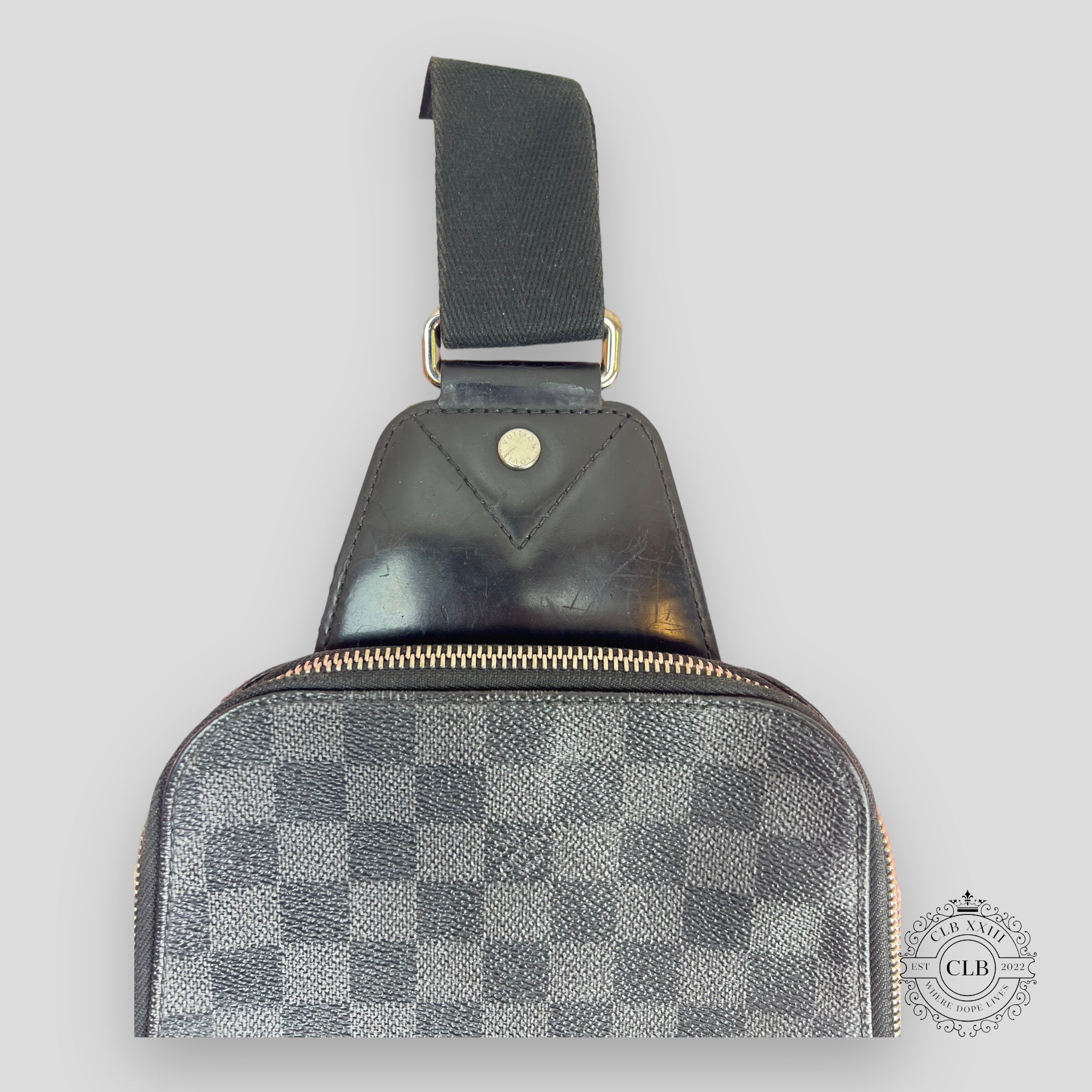 LOUIS VUITTON AVENUE SLINGBAG - DAMIER GRAPHITE