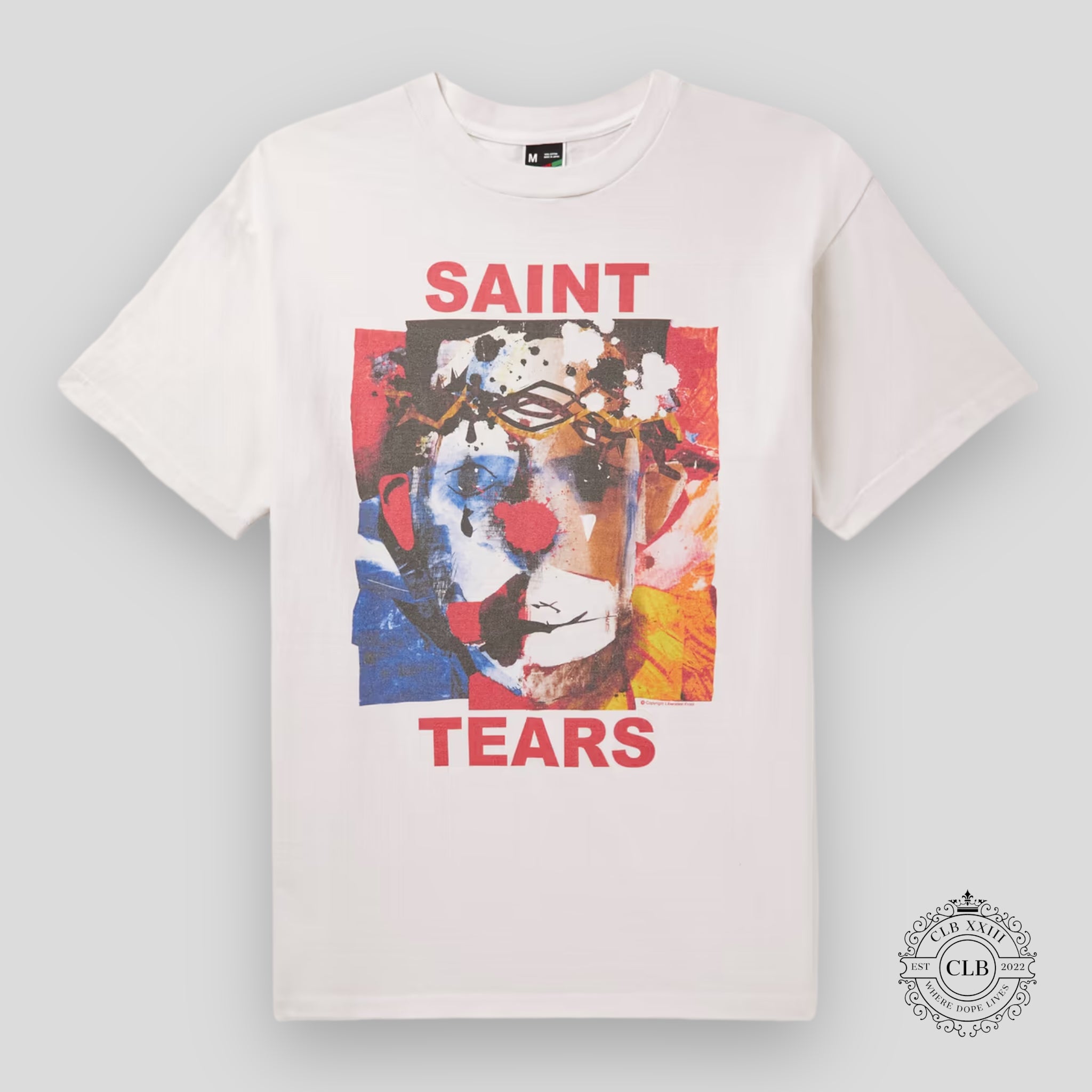 SAINT MICHAEL X DENIM TEARS SAINT TEARS T-SHIRT