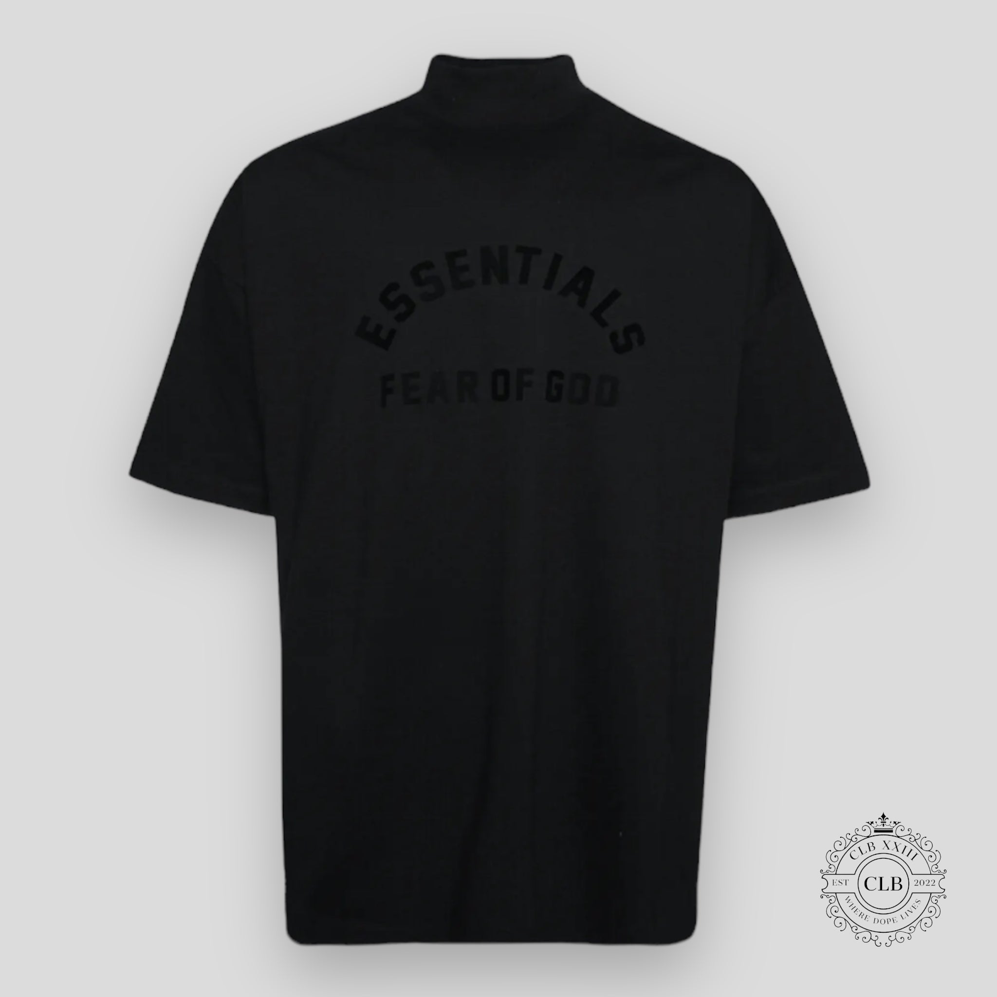 FEAR OF GOD ESSENTIALS TEE SS23 - JET BLACK