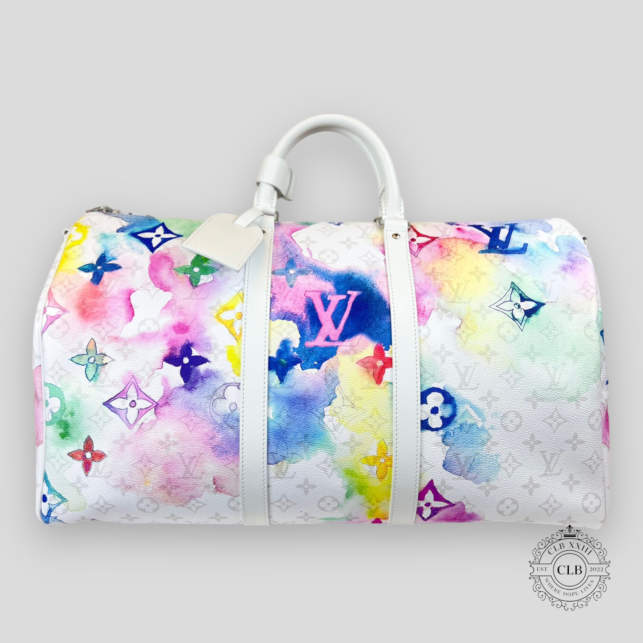 LOUIS VUITTON KEEPALL 50 - MONOGRAM WATERCOLOR