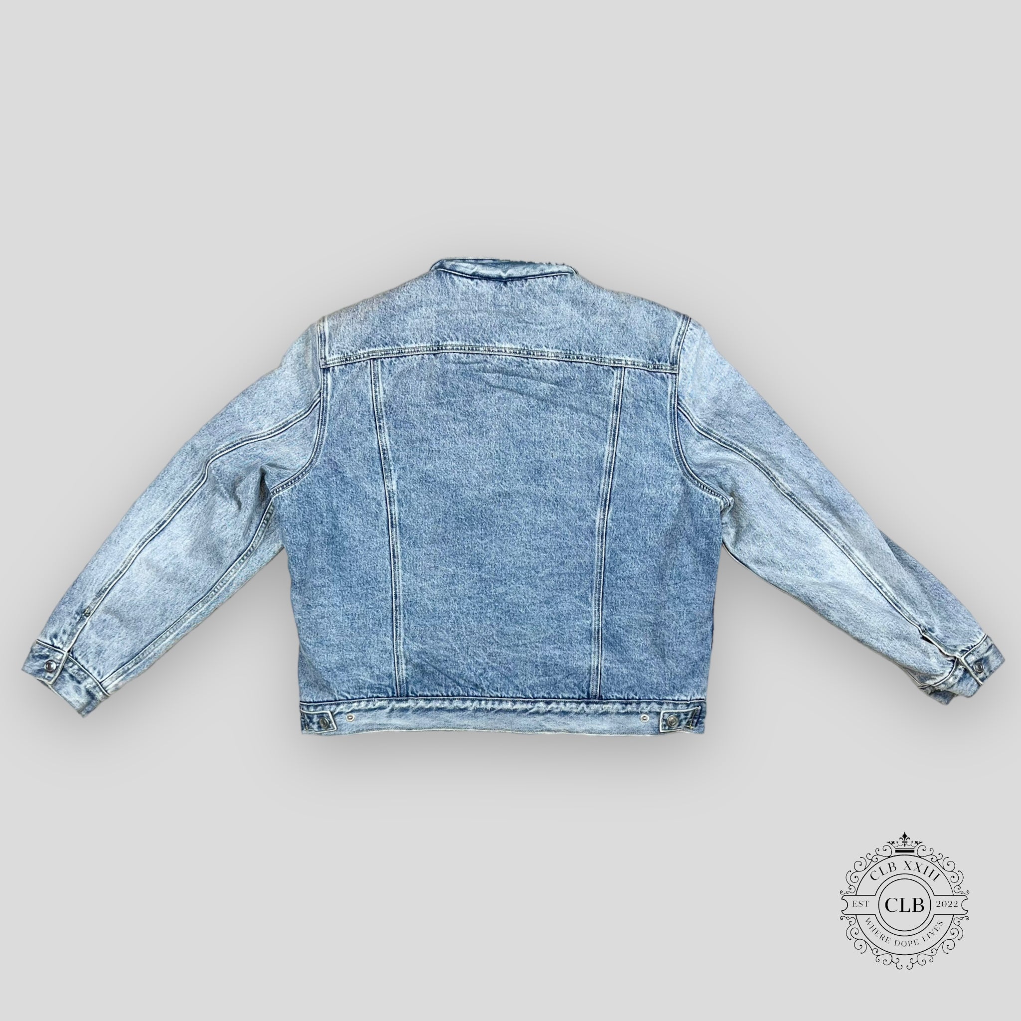 All Saints Ilkley Denim Jacket in Indigo