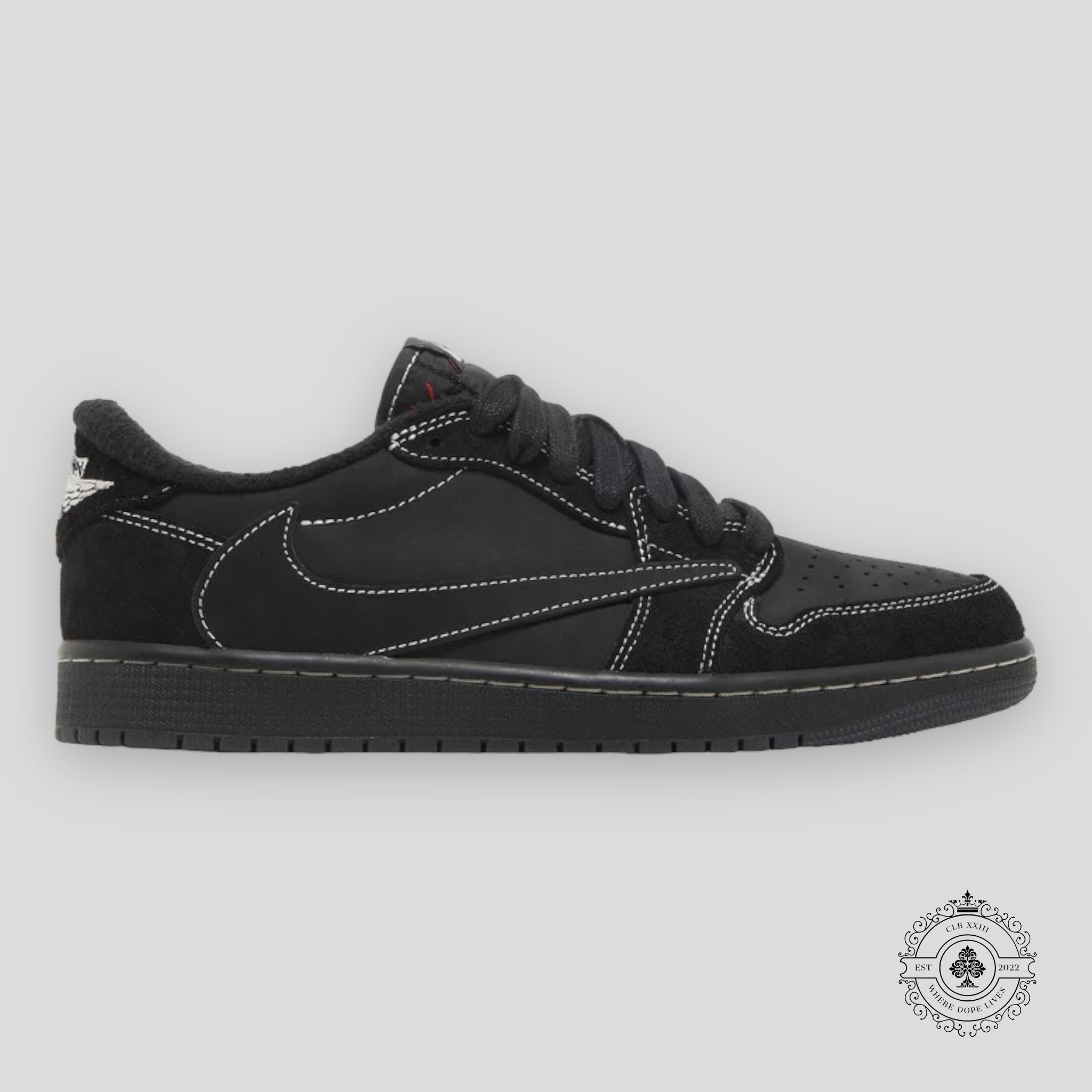 Travis Scott x Air Jordan 1 Retro Low OG Black Phantom