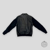Louis Vuitton® LVSE Embossed Monogram Mix Leather Blouson Black