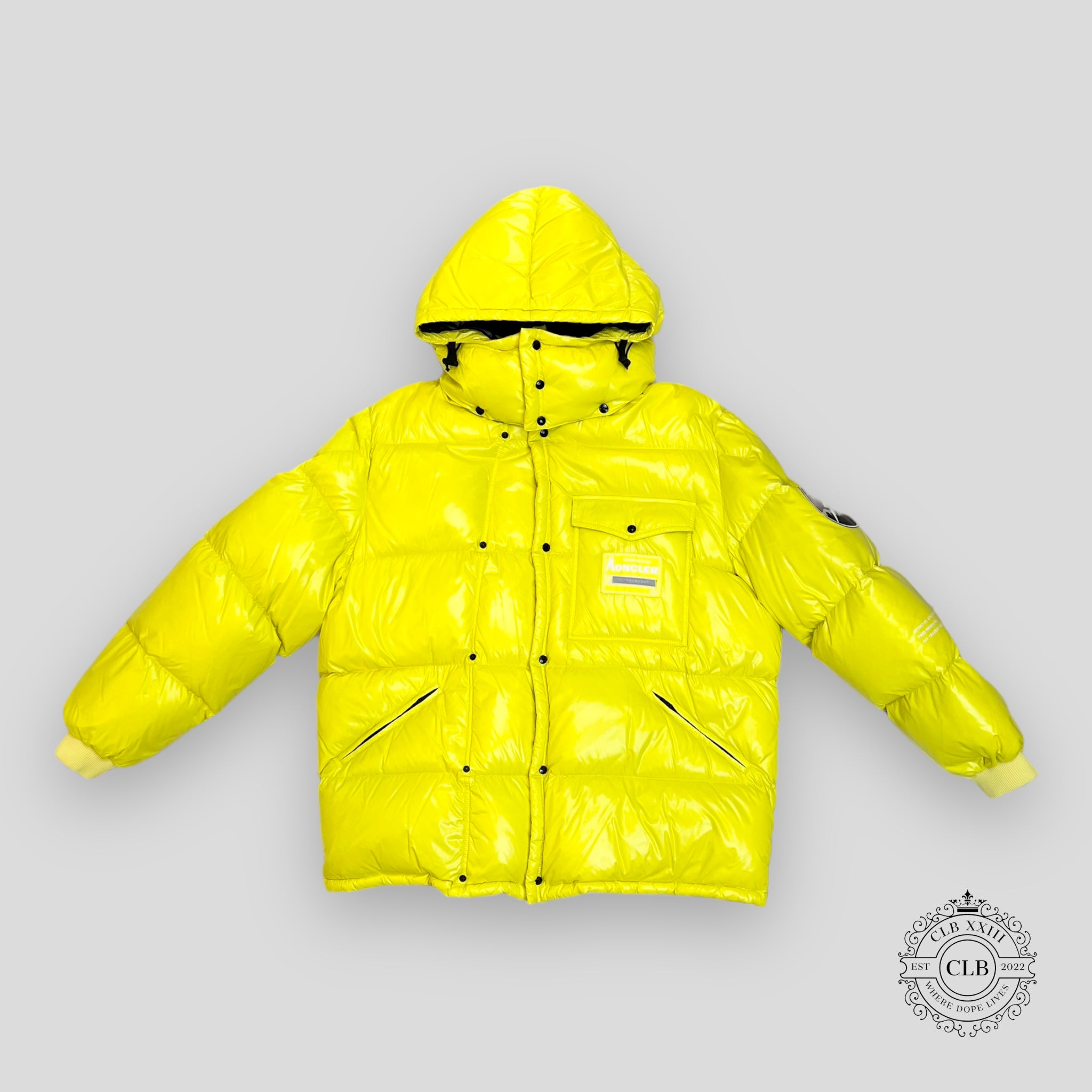 MONCLER FRAGMENT ANTHEMY GIUBBOTTO BOMBER - YELLOW