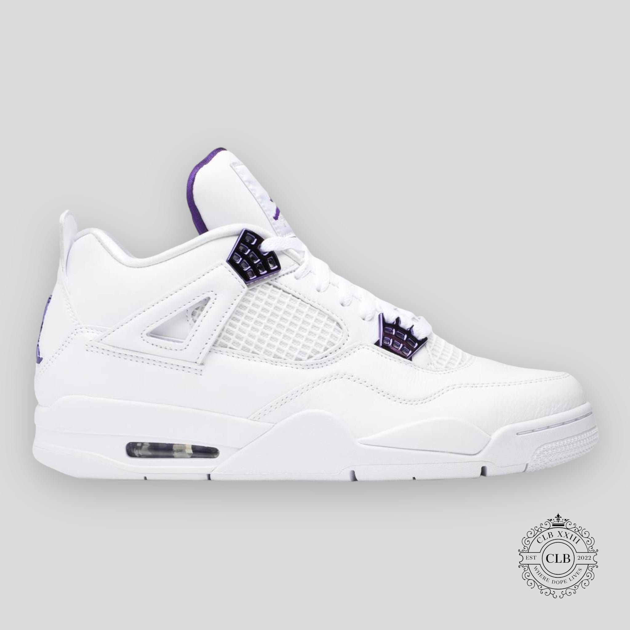 AIR JORDAN 4 RETRO "PURPLE METALLIC"