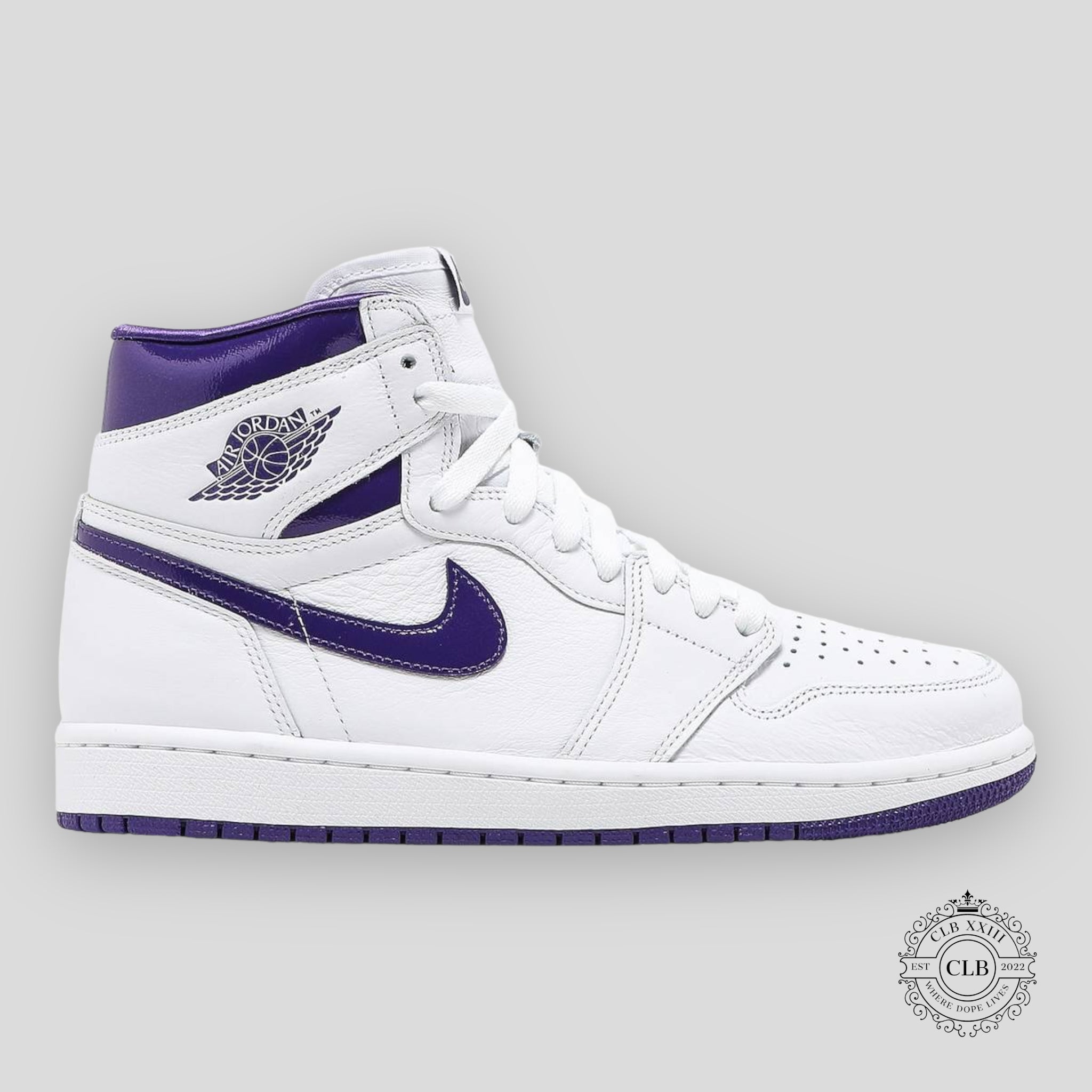 AIR JORDAN 1 RETRO HIGH OG (W) "COURT PURPLE"