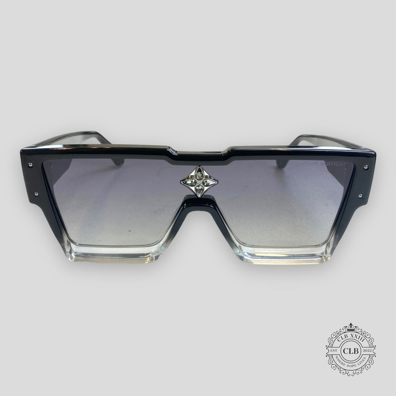 Louis Vuitton Black 'Cyclone' Sunglasses