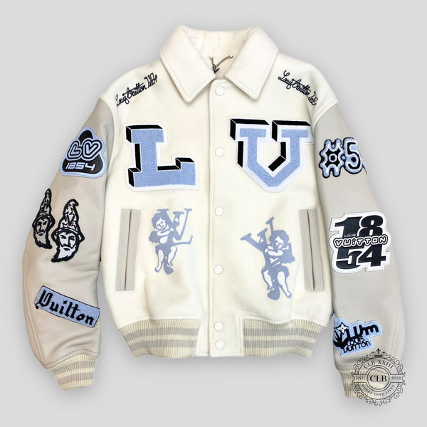 LOUIS VUITTON VARSITY LEATHER JACKET - Store 1# High Quality UA Products