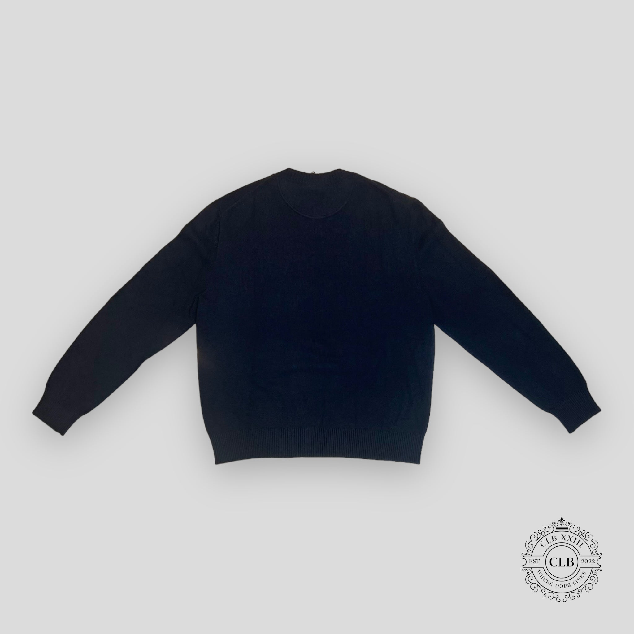 DIOR AIR DIOR KNIT CREWNECK - NAVY