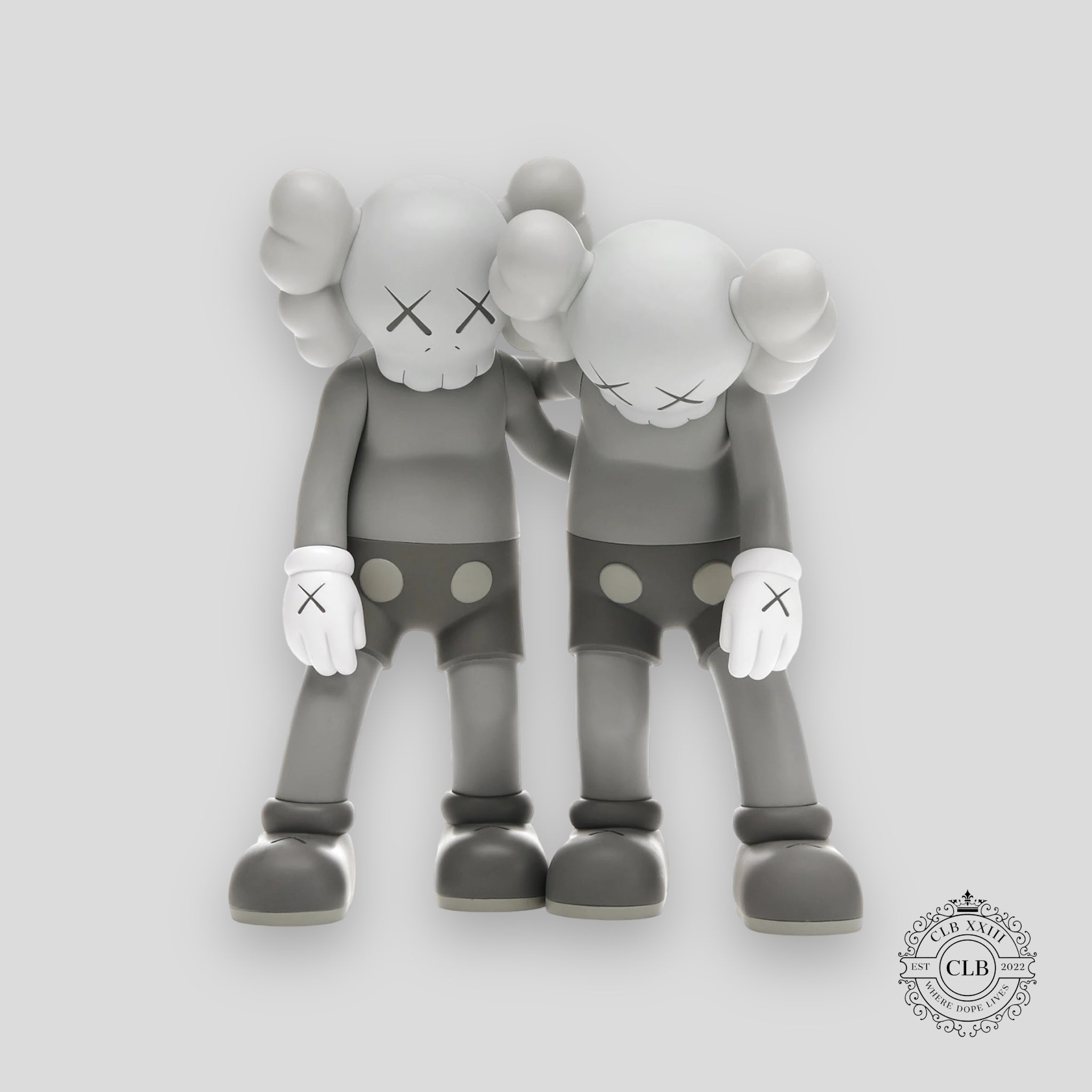 KAWS VINYL FIGURE "ALONG THE WAY - GREY"