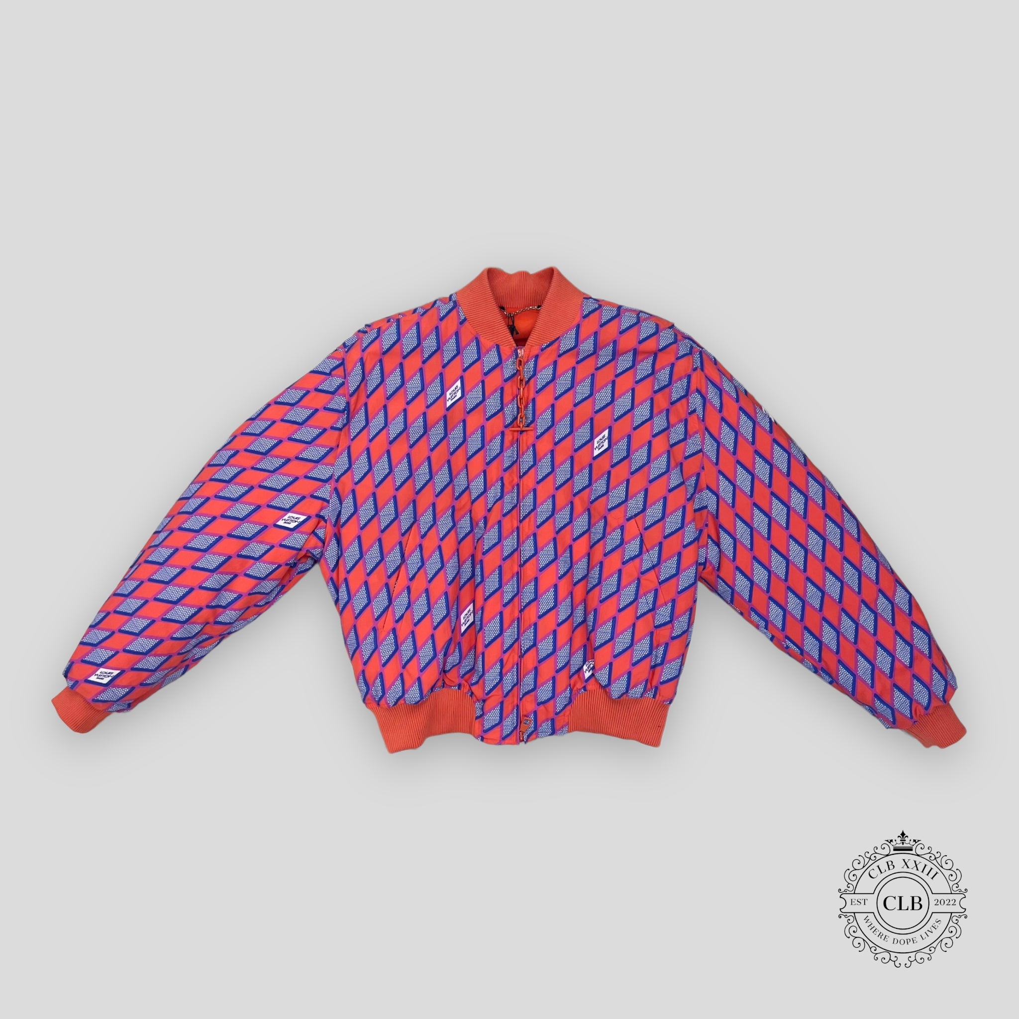 LOUIS VUITTON GRAPHIC BOMBER - ORANGE