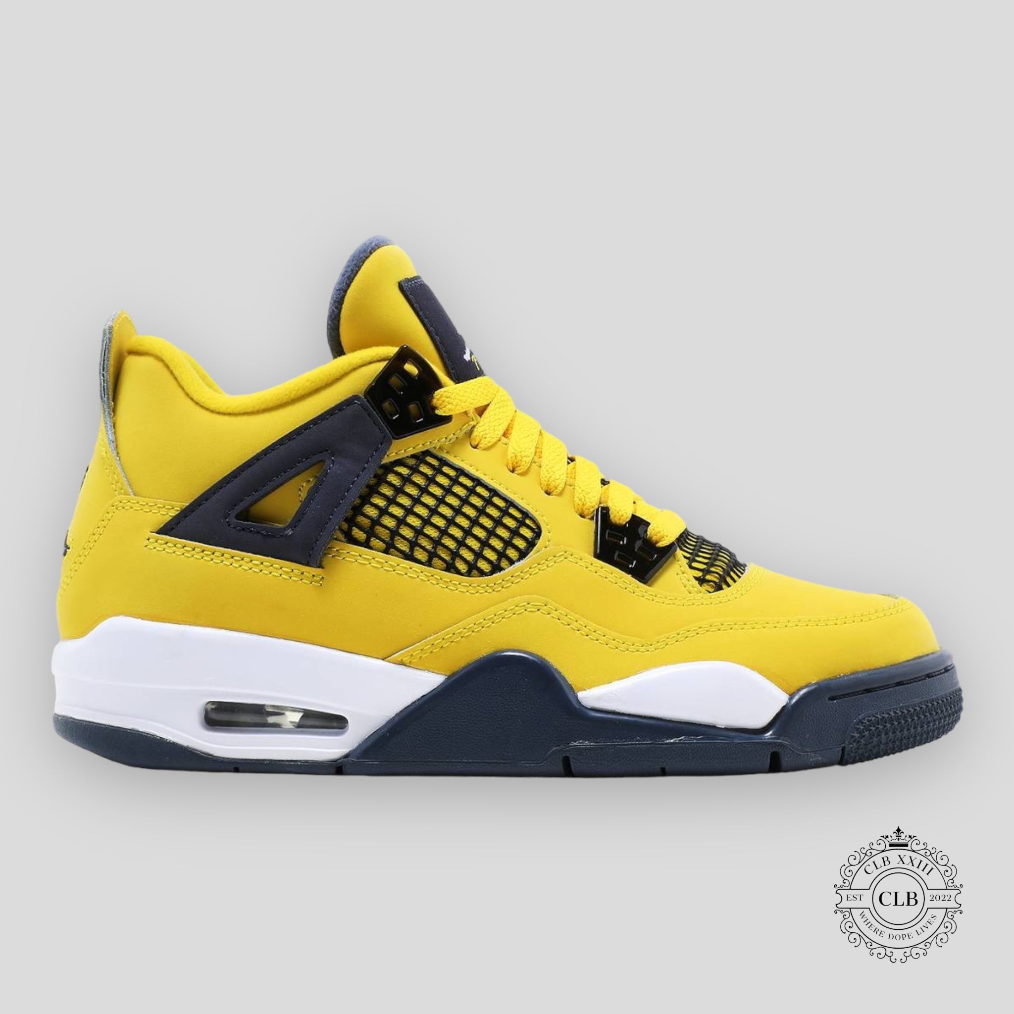 AIR JORDAN 4 RETRO (GS) "LIGHTNING" 2021