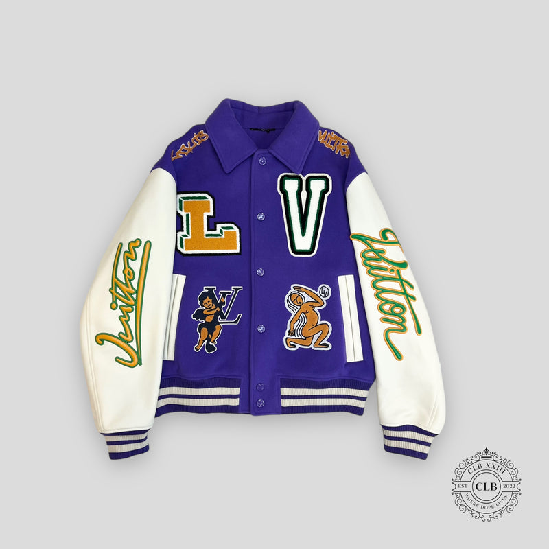 New update LV Varsity jacket