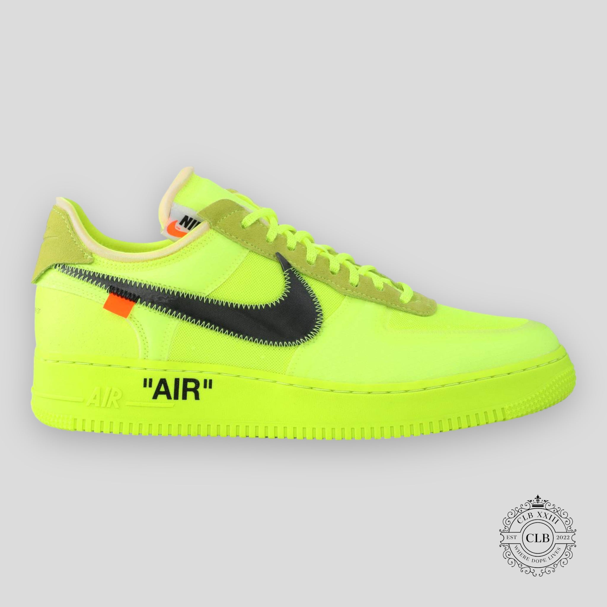 NIKE AIR FORCE 1 LOW X OFF WHITE "VOLT"