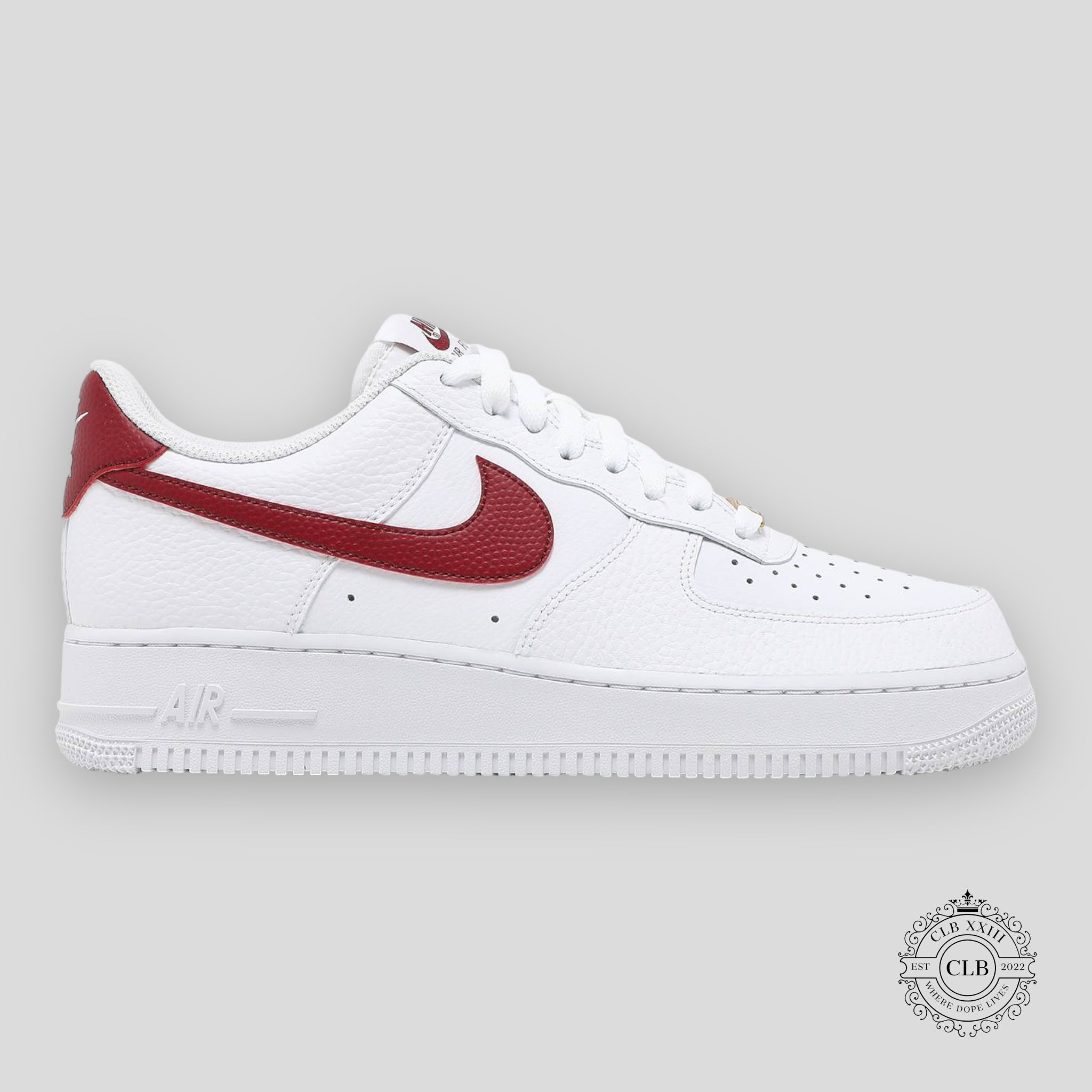 NIKE AIR FORCE 1 LOW "WHITE TEAM RED"