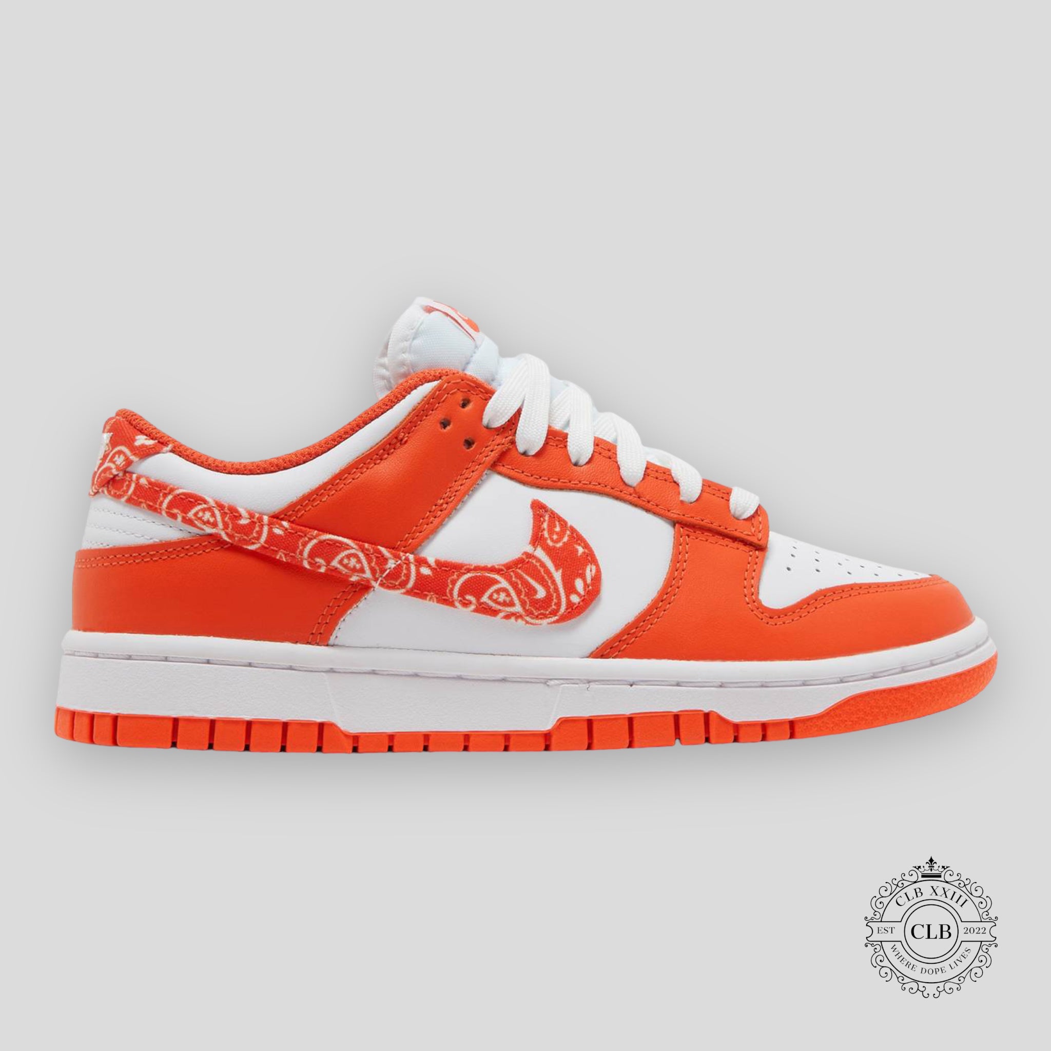 NIKE DUNK LOW (W) "PAISLEY PACK - ORANGE"